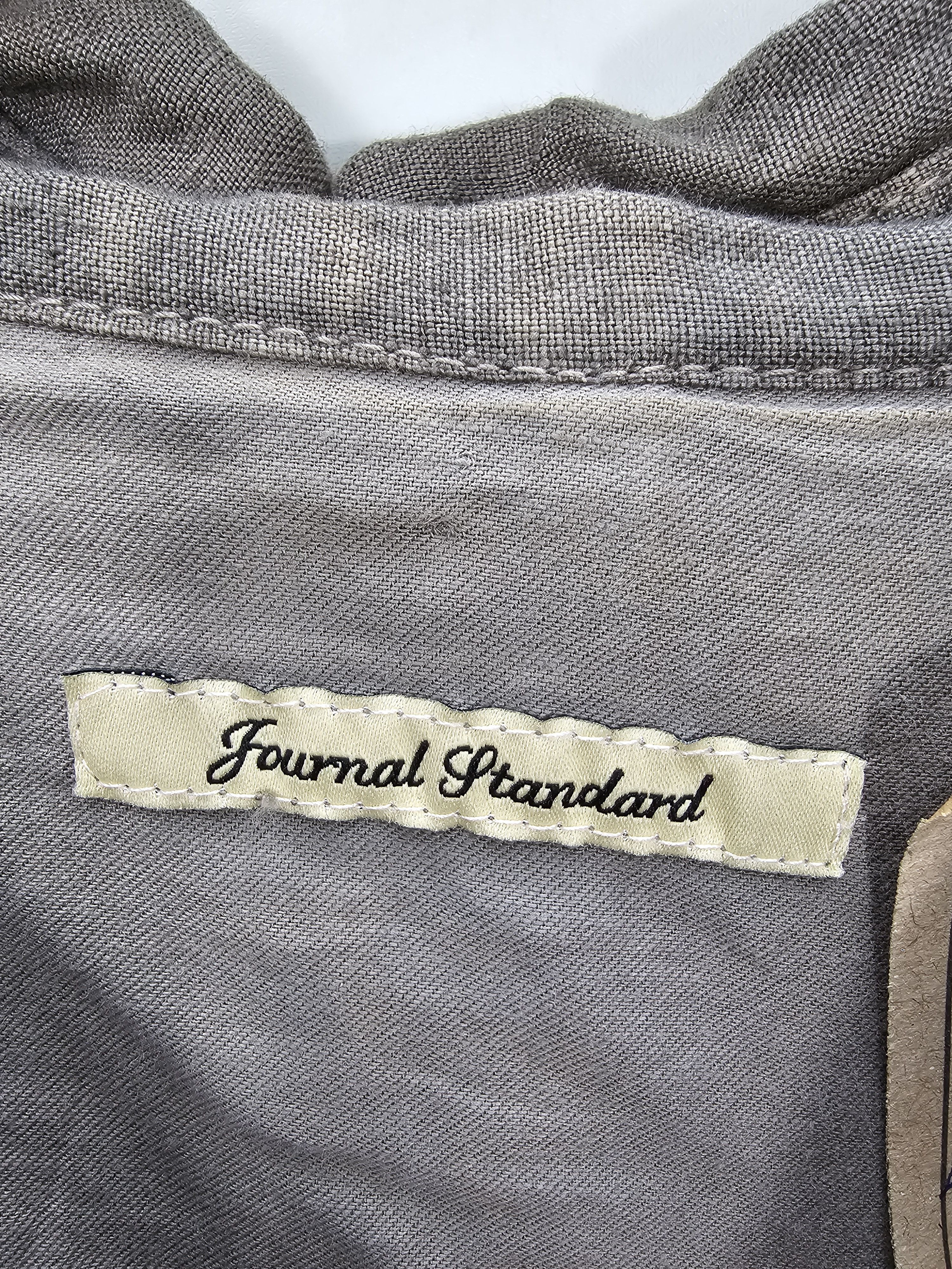 Journal Standard Vintage JOURNAL STANDARD Button Ups Linen Jacket J0138 Size US M / EU 48-50 / 2 - 14 Thumbnail