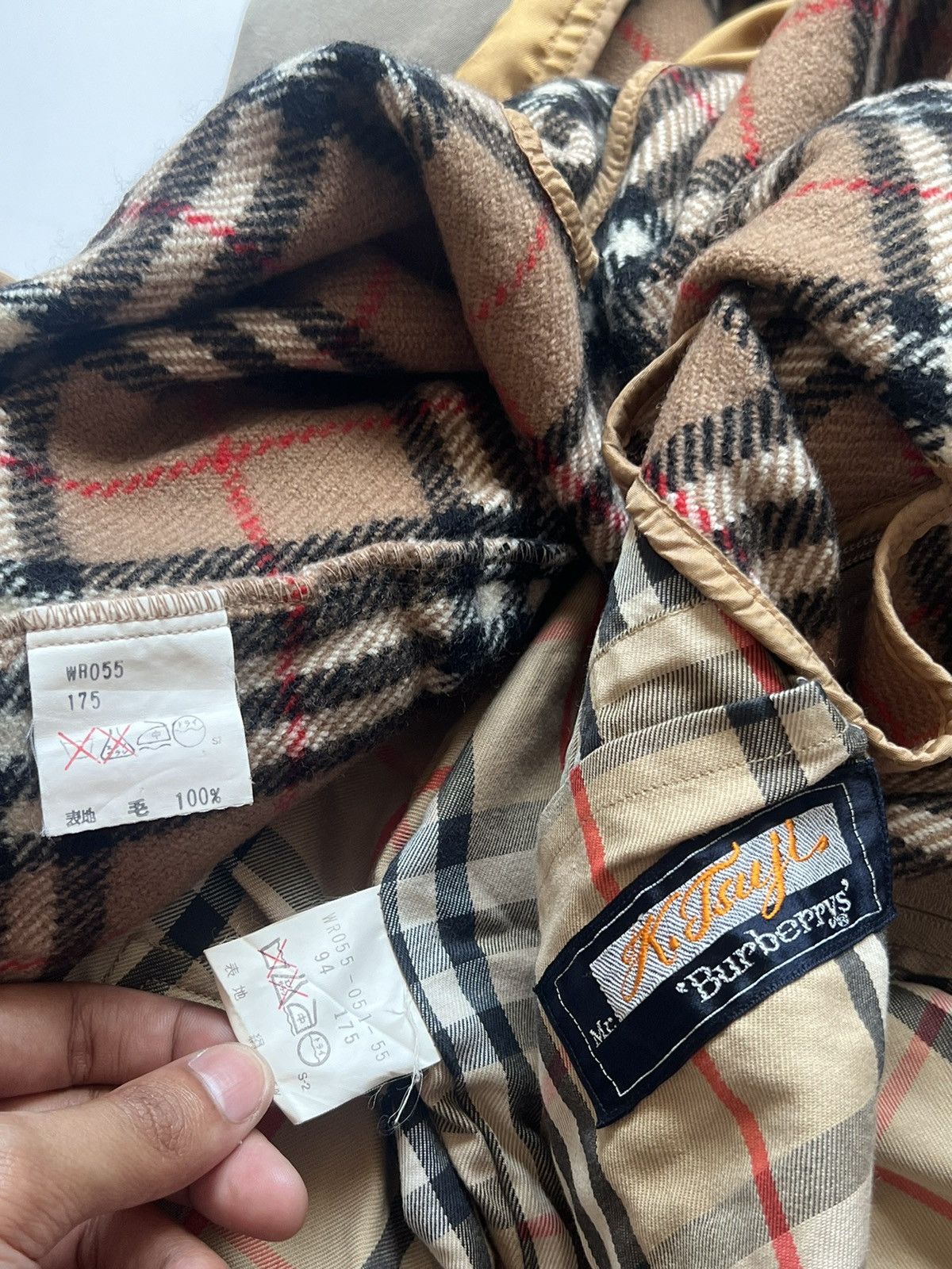 Burberry Burberry Stainless Court Nova Check Trench Coat Size US L / EU 52-54 / 3 - 4 Thumbnail