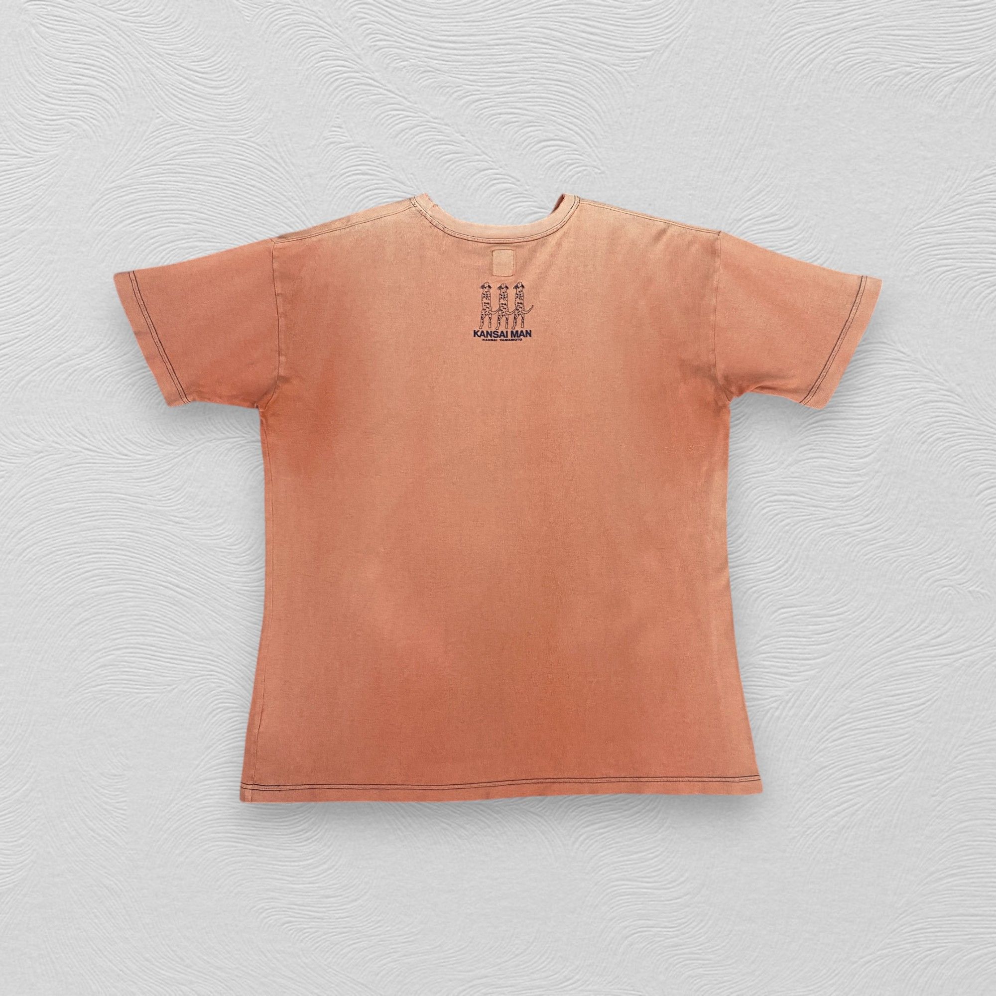 Japanese Brand Vintage Kansai Man Kansai Yamamoto Tshirt - J027 Size US L / EU 52-54 / 3 - 2 Thumbnail