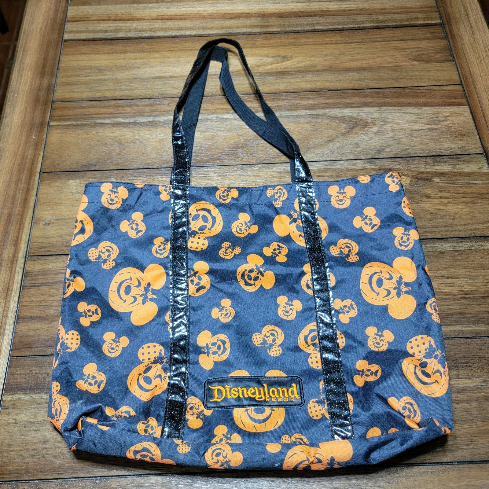 Disney Disneyland Resort Tote w/ Halloween Pumpkin Mickeys - NWT Size ONE SIZE - 2 Thumbnail