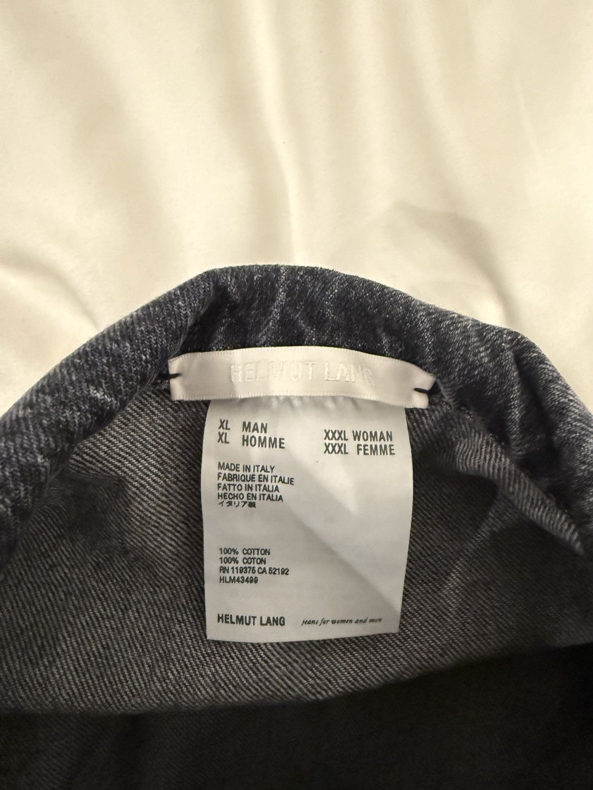 Other HELMUT LANG “H. LANG” DENIM JACKET Size US XL / EU 56 / 4 - 3 Thumbnail