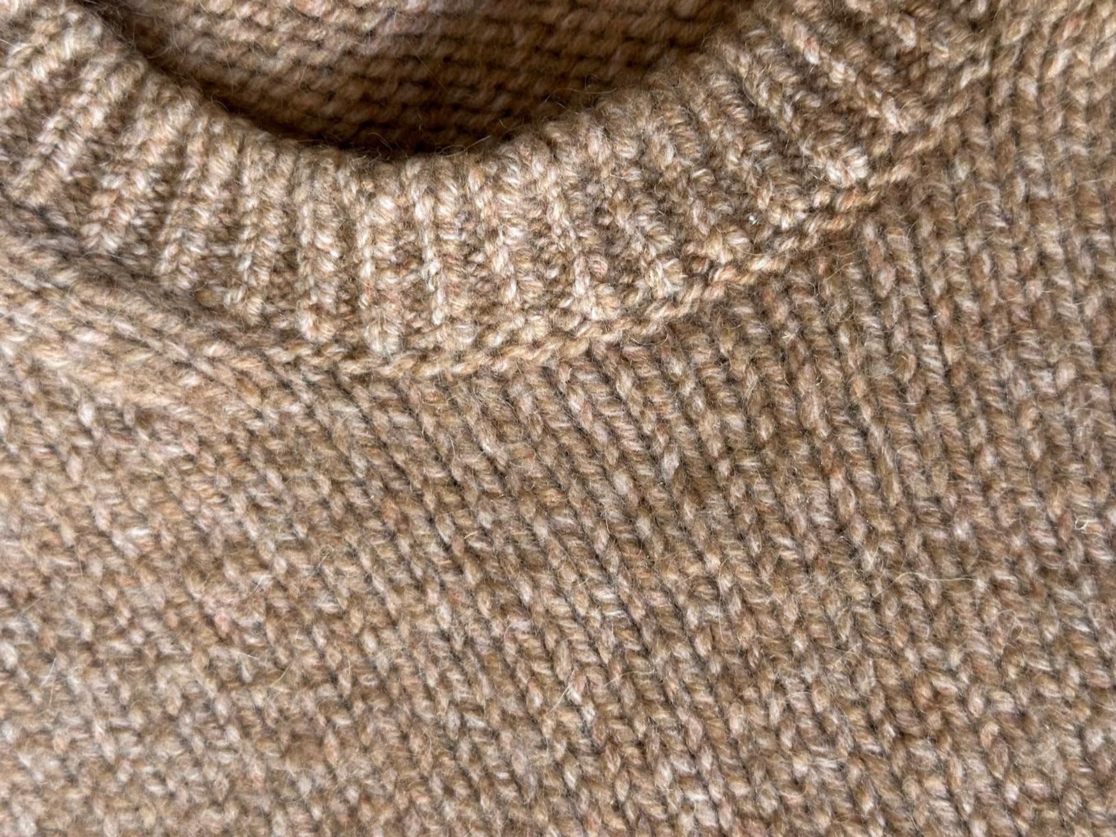 Auralee Camel Knit Sweater Size 5 Size US XL / EU 56 / 4 - 3 Thumbnail