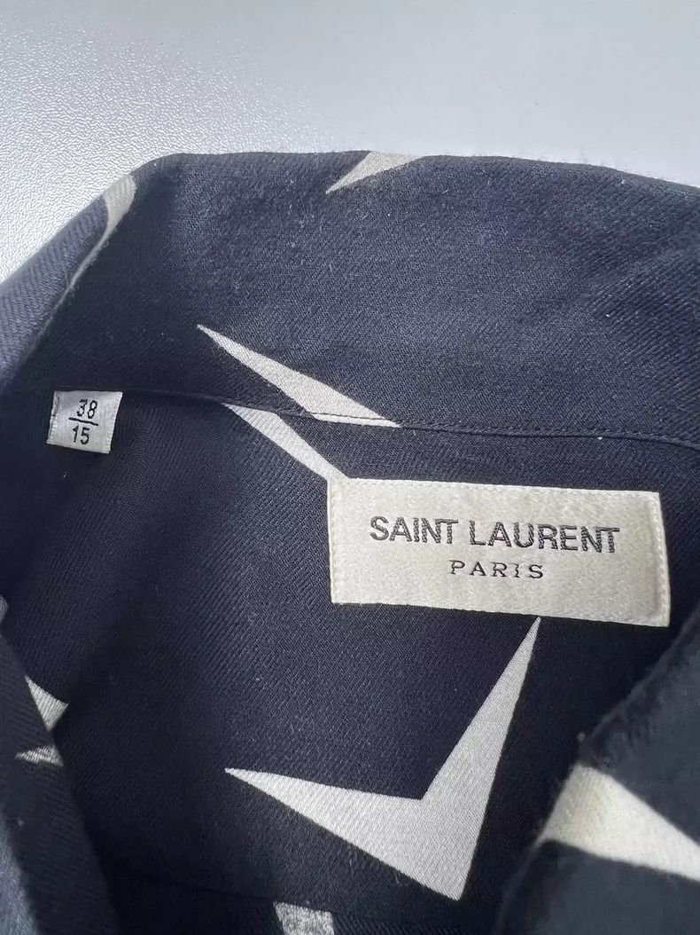 Saint Laurent Paris Saint Laurent size 38 15 FW boomerang shirt 2504-Nextarrow Size US M / EU 48-50 / 2 - 4 Thumbnail