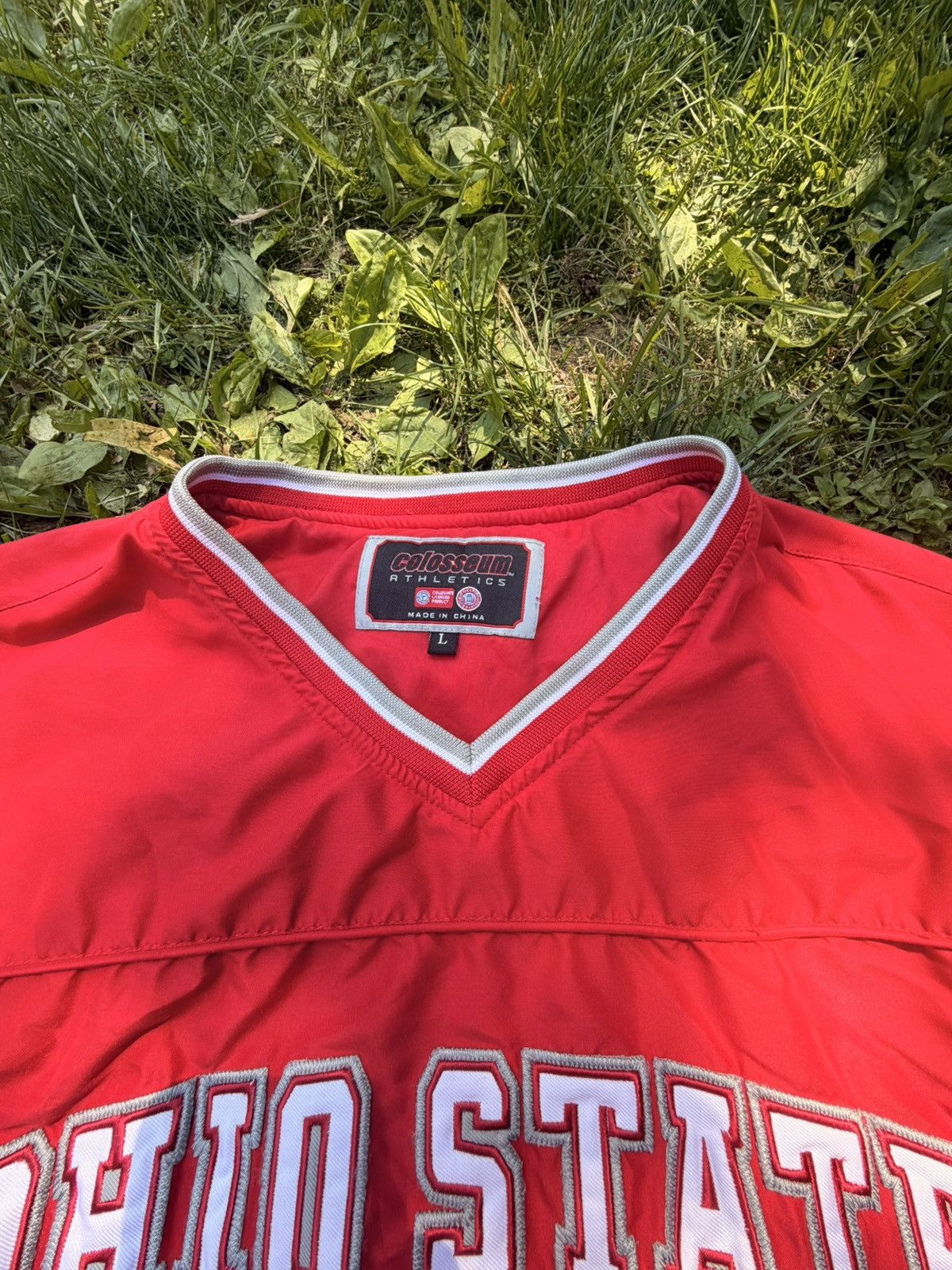Colosseum Athletics Y2K Ohio State Colosseum Athletics Windbreaker Pullover Size US L / EU 52-54 / 3 - 4 Thumbnail