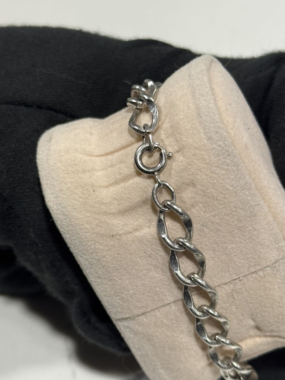 Sterling Silver Rare Signed AIRFLEX Sterling Silver Chunky Link Bracelet Size ONE SIZE - 4 Thumbnail