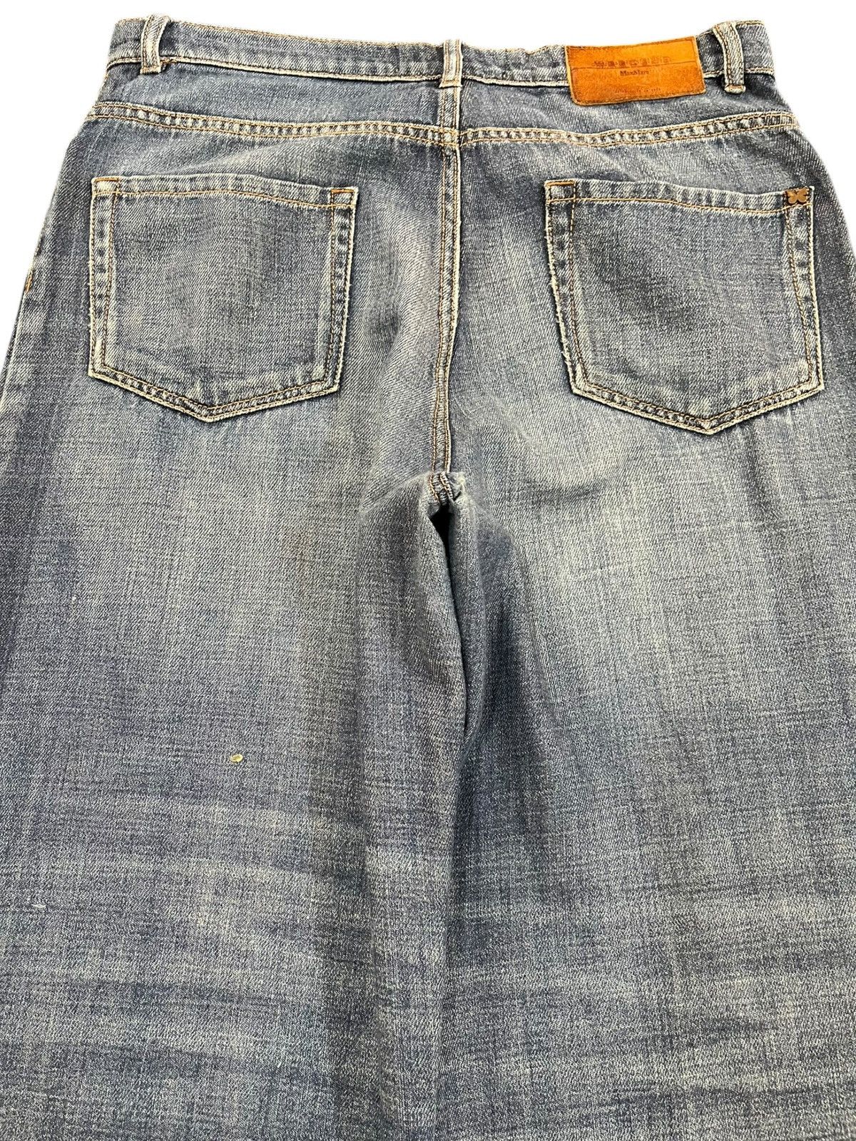 The Weeknd Vintage Weekend Maxmara Baggy Denim Size US 33 - 6 Thumbnail