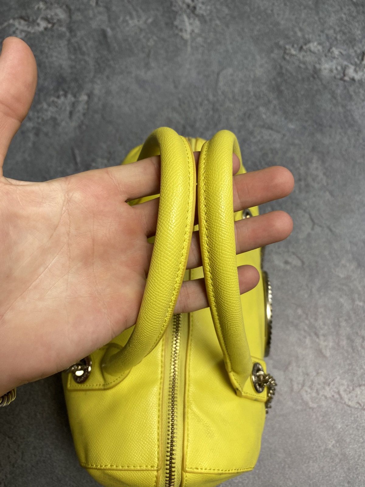 Versace Versace jeans bowling bag yellow Size ONE SIZE - 8 Thumbnail