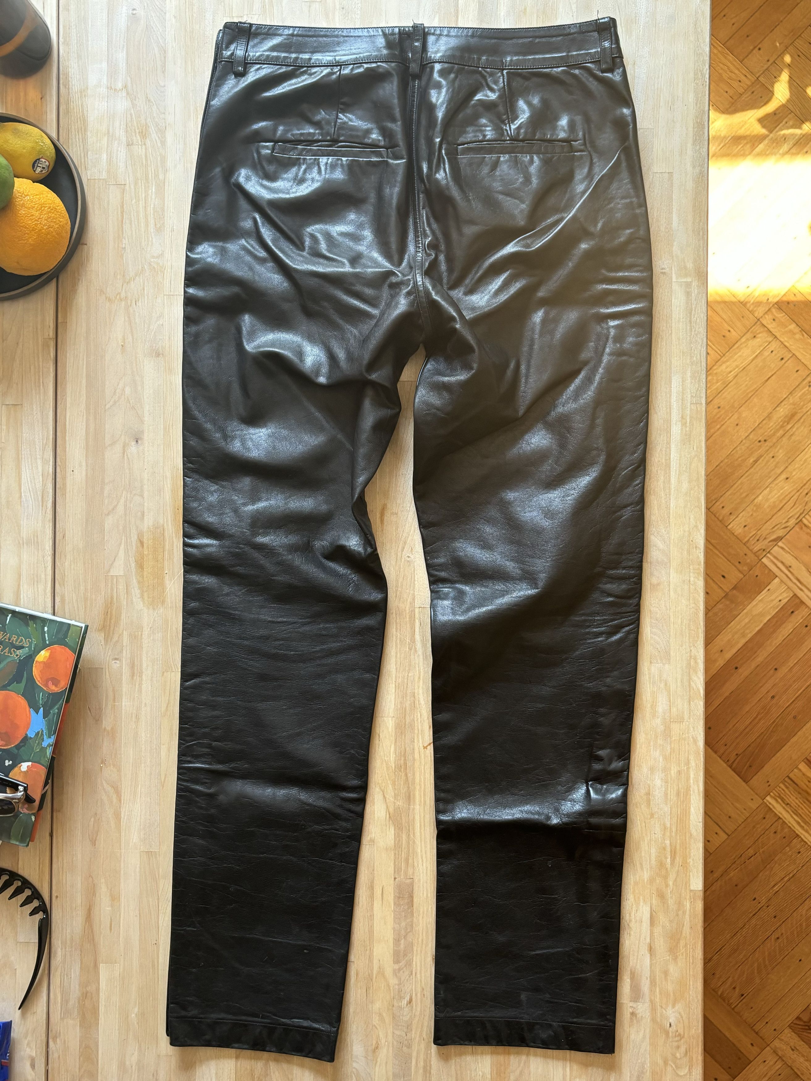 Hood By Air Leather Tear-Away Pants Size US 29 - 2 Thumbnail