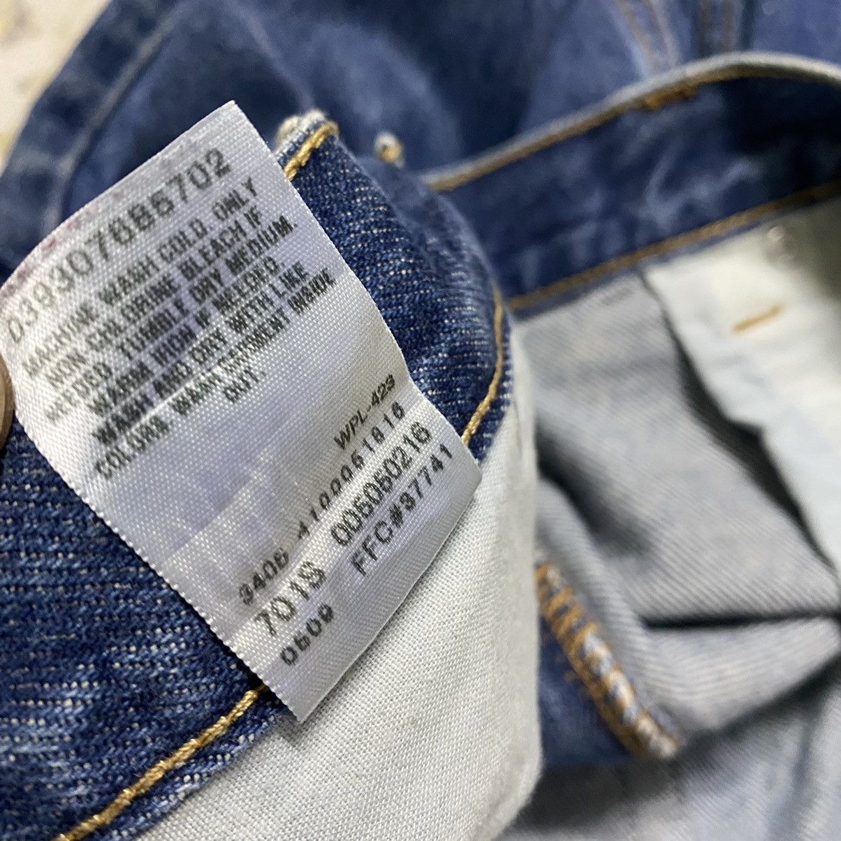 Levi's Vintage Y2K Levis 505 Regular Fit Denim Jeans Size US 38 / EU 54 - 20 Thumbnail