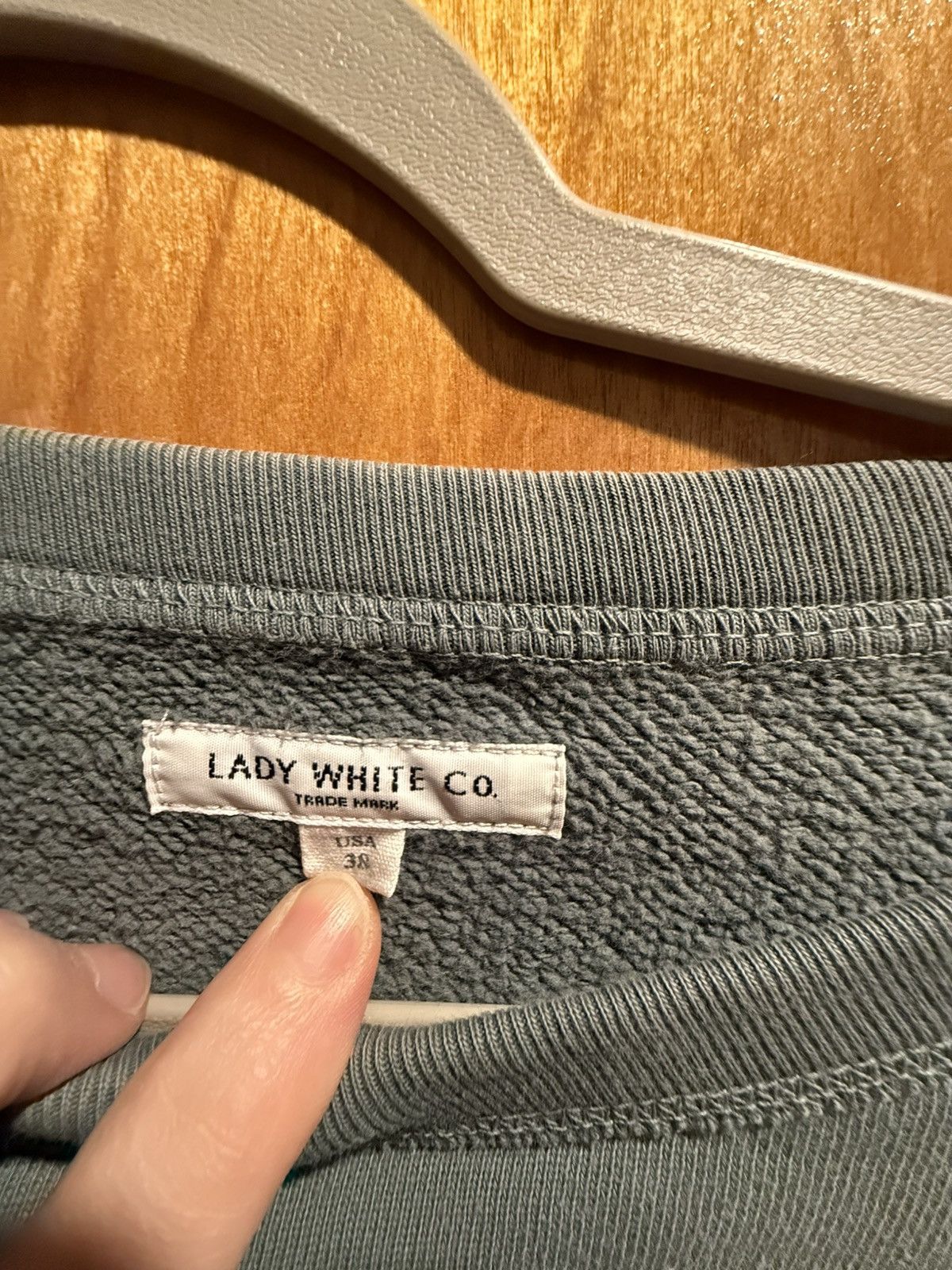 Lady White Co. Lady White Co Sweatshirt Mint Green Size US M / EU 48-50 / 2 - 2 Thumbnail