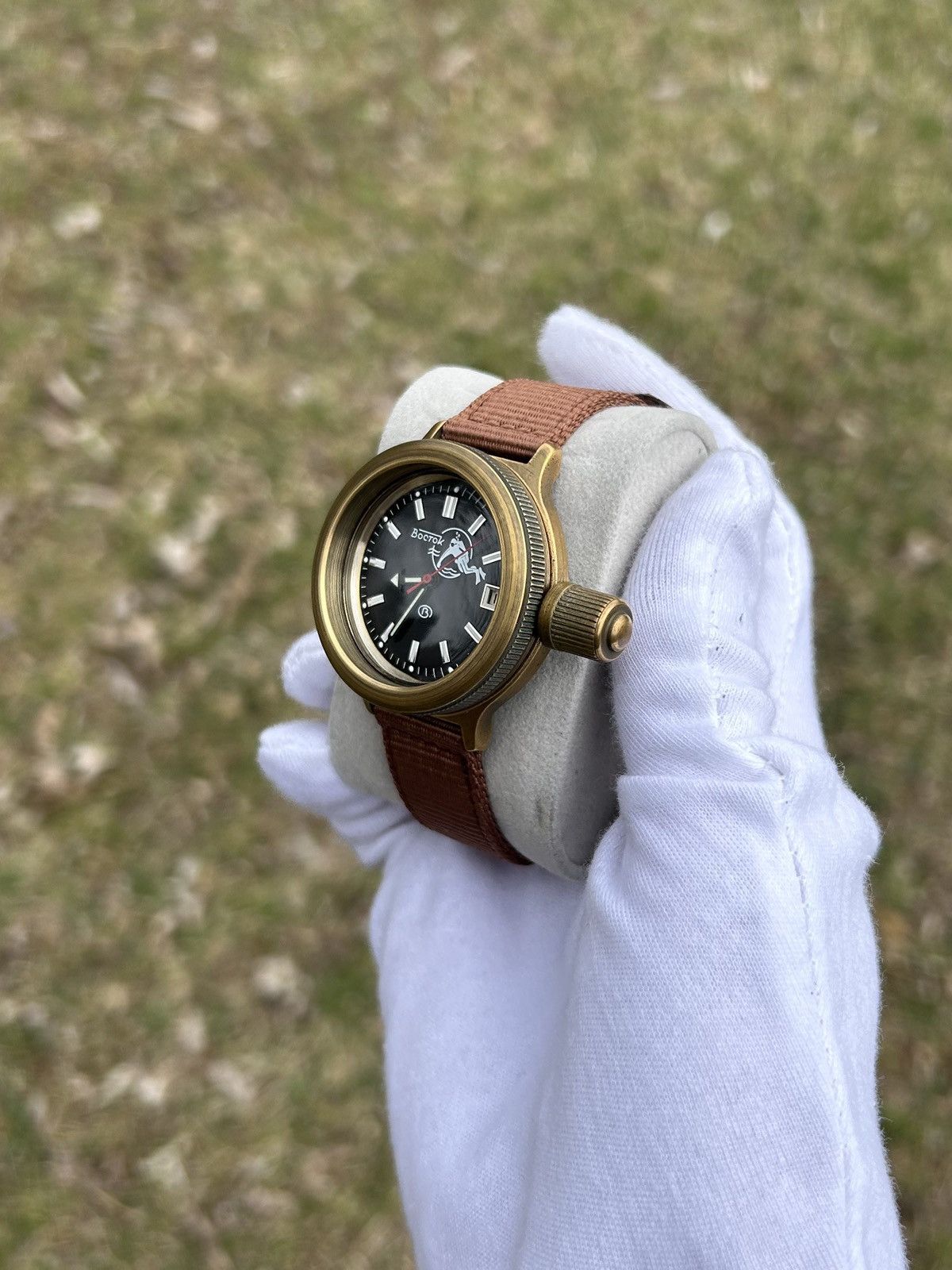 Vintage Vintage Watch Vostok Amphibia Custom Model Soviet USSR 1980s Size ONE SIZE - 5 Thumbnail
