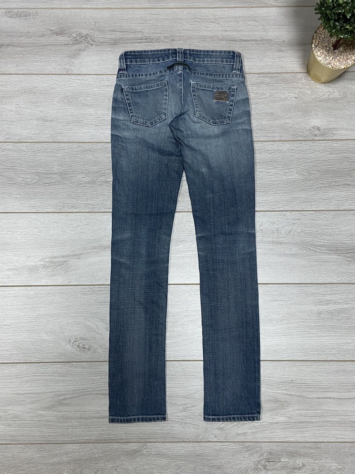 Jean Paul Gaultier Jean Paul Gaultier metallic logo Denim Jeans Pants Size 26" / US 2 / IT 38 - 5 Thumbnail