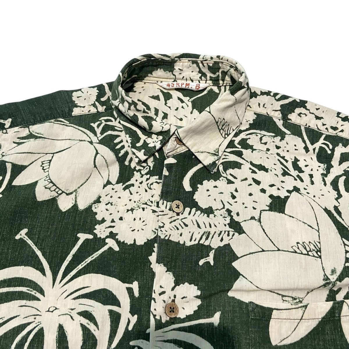 45rpm × Japanese Brand Vintage 45RPM Hawaiian Shirt Size US L / EU 52-54 / 3 - 4 Thumbnail