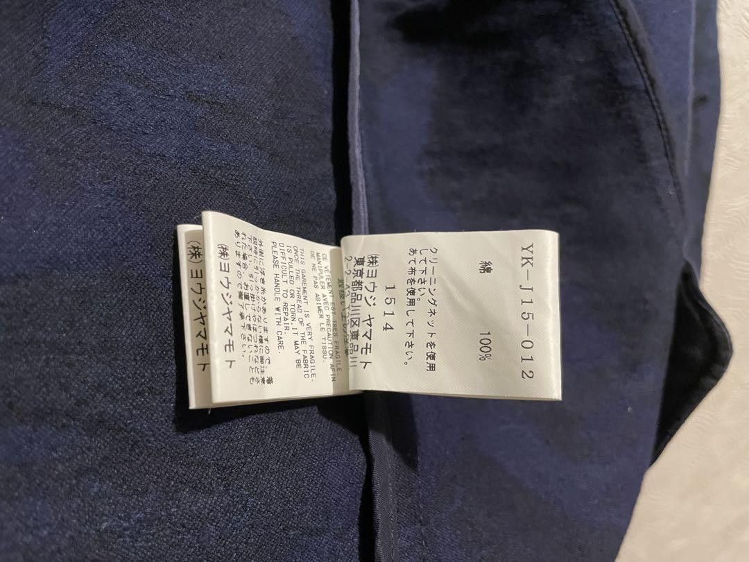 Yohji Yamamoto Y's Yohji Yamamoto Jacquard Tailored Jacket Size US M / EU 48-50 / 2 - 8 Thumbnail