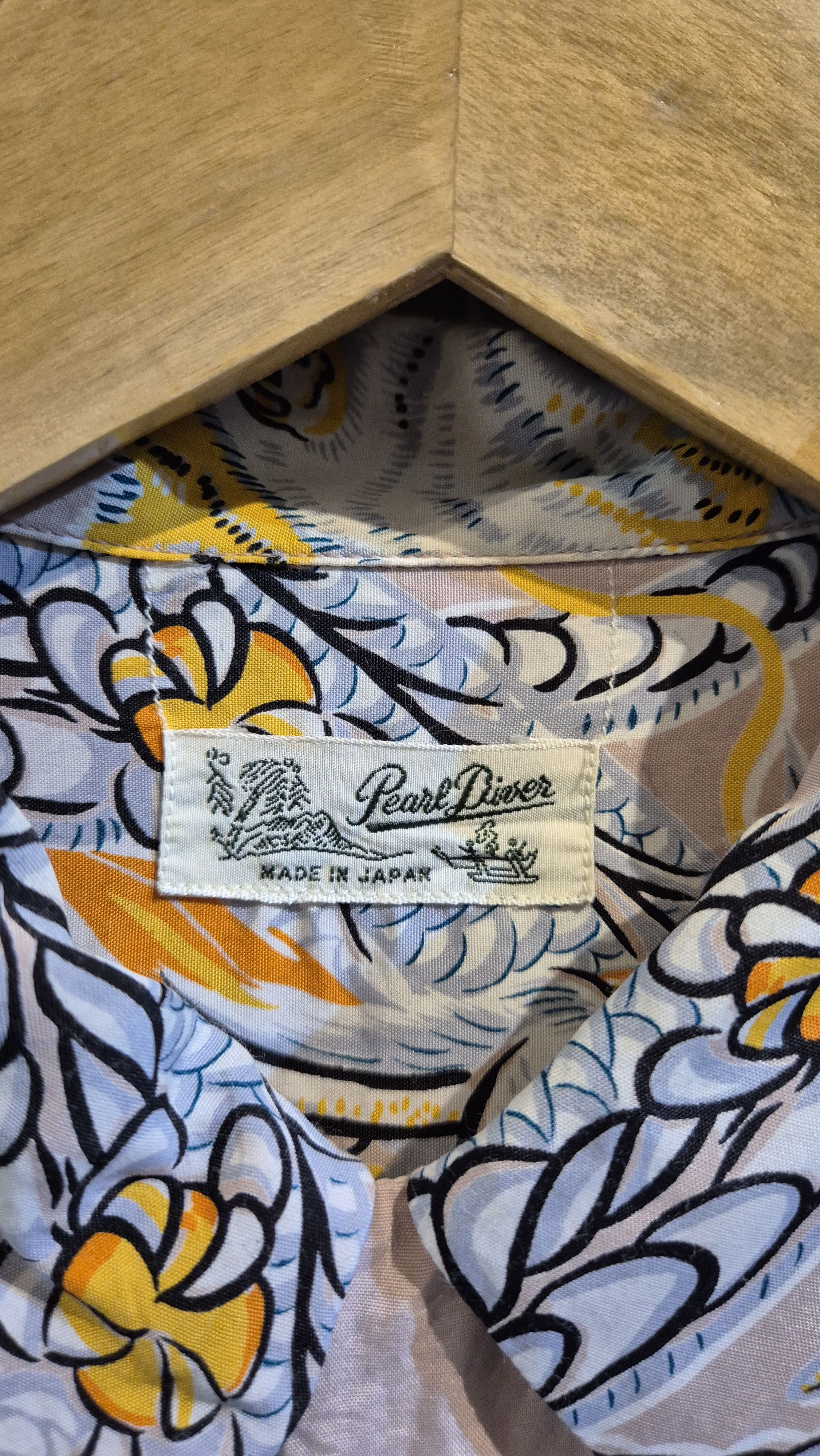 Japanese Brand Pearl diver hawaiian shirt made in japan Size US S / EU 44-46 / 1 - 2 Thumbnail