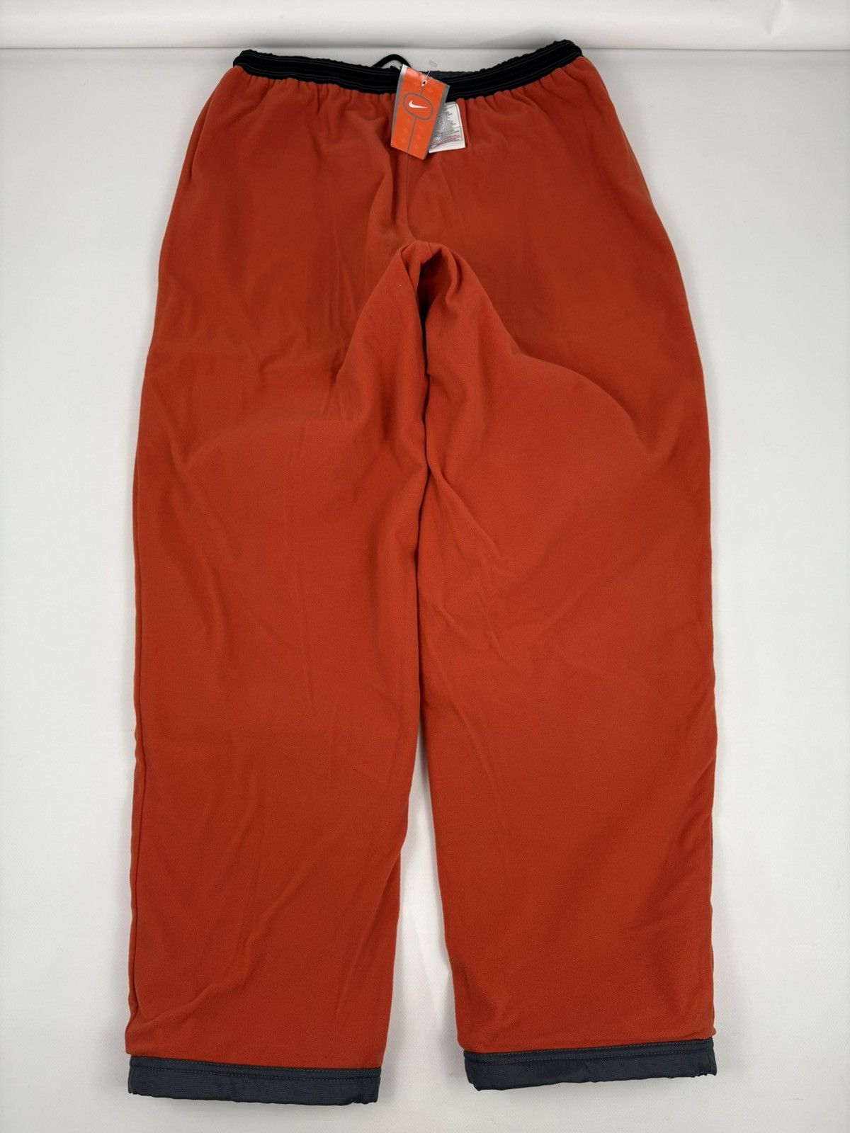 Nike 90’s Swoosh Fleece Pockets Nylon Baggy Joggers Track Pants Size US 34 / EU 50 - 13 Thumbnail