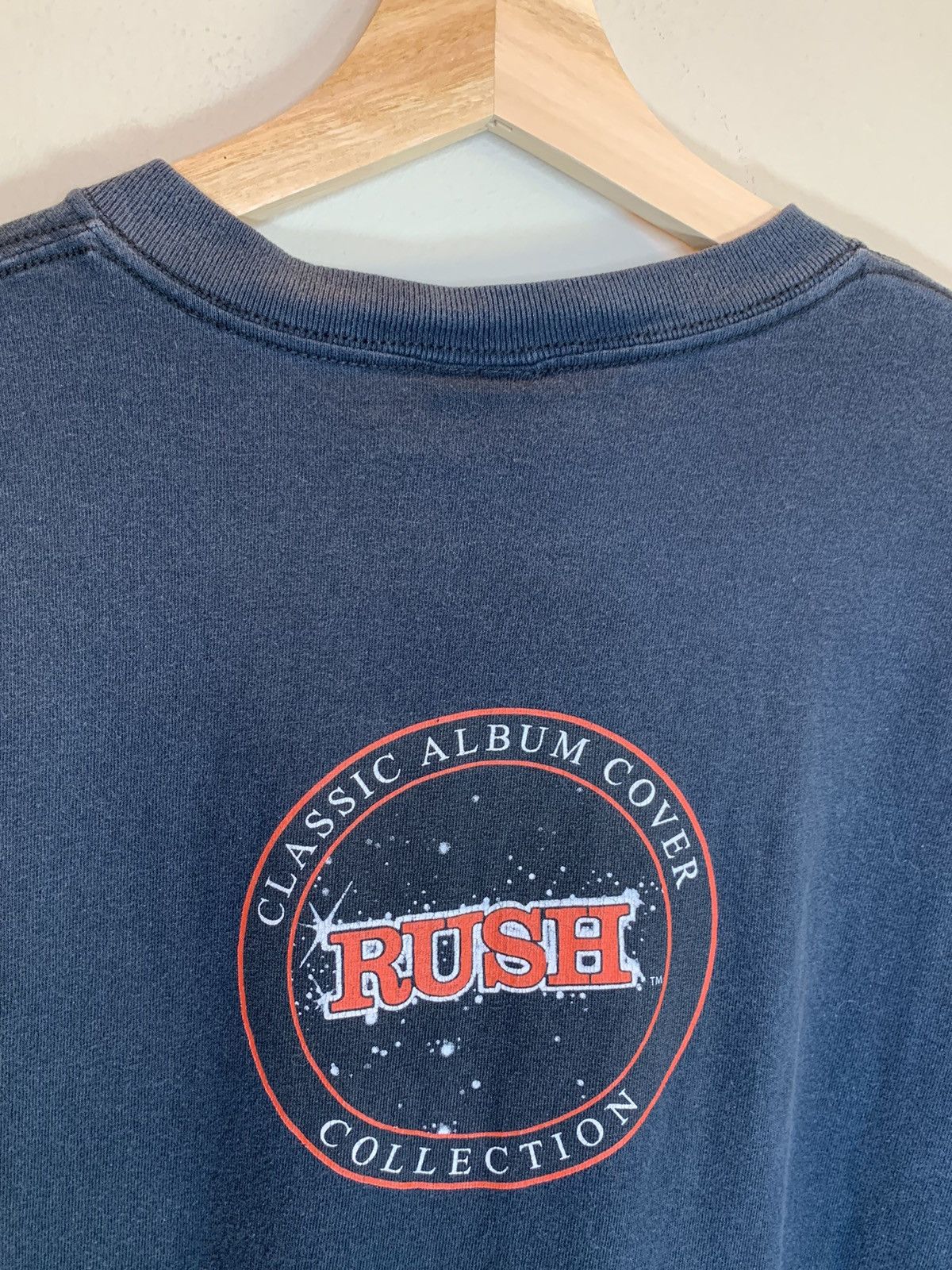 Band Tees *RARE* Vintage Rush 2112 Album Art Band Promo T-Shirt - L Size US L / EU 52-54 / 3 - 4 Thumbnail