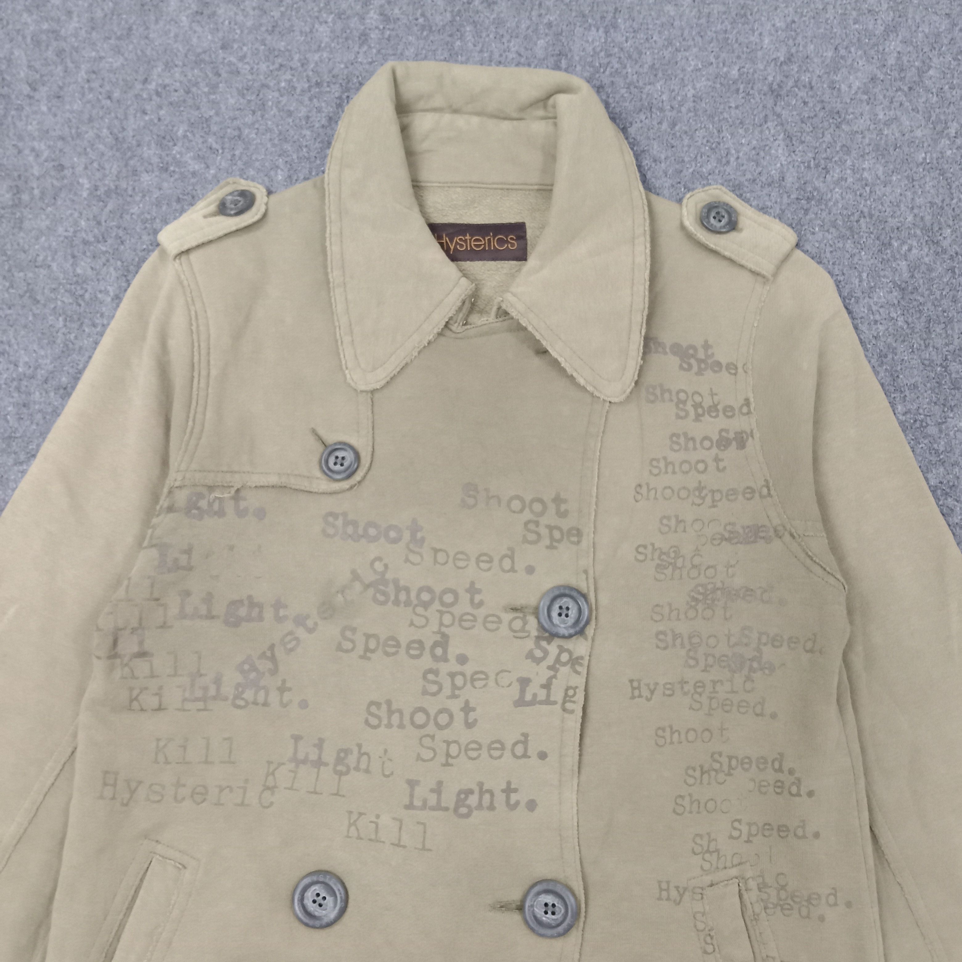 Hysteric Glamour Hysteric Glamour Japanese Brand Naked Jacket C225N11 Size US XS / EU 42 / 0 - 5 Thumbnail