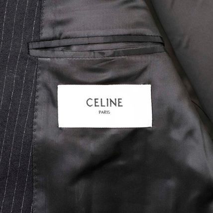 Celine o1bcso1str0824 Boxy Jacket in Noir Size US S / EU 44-46 / 1 - 5 Thumbnail
