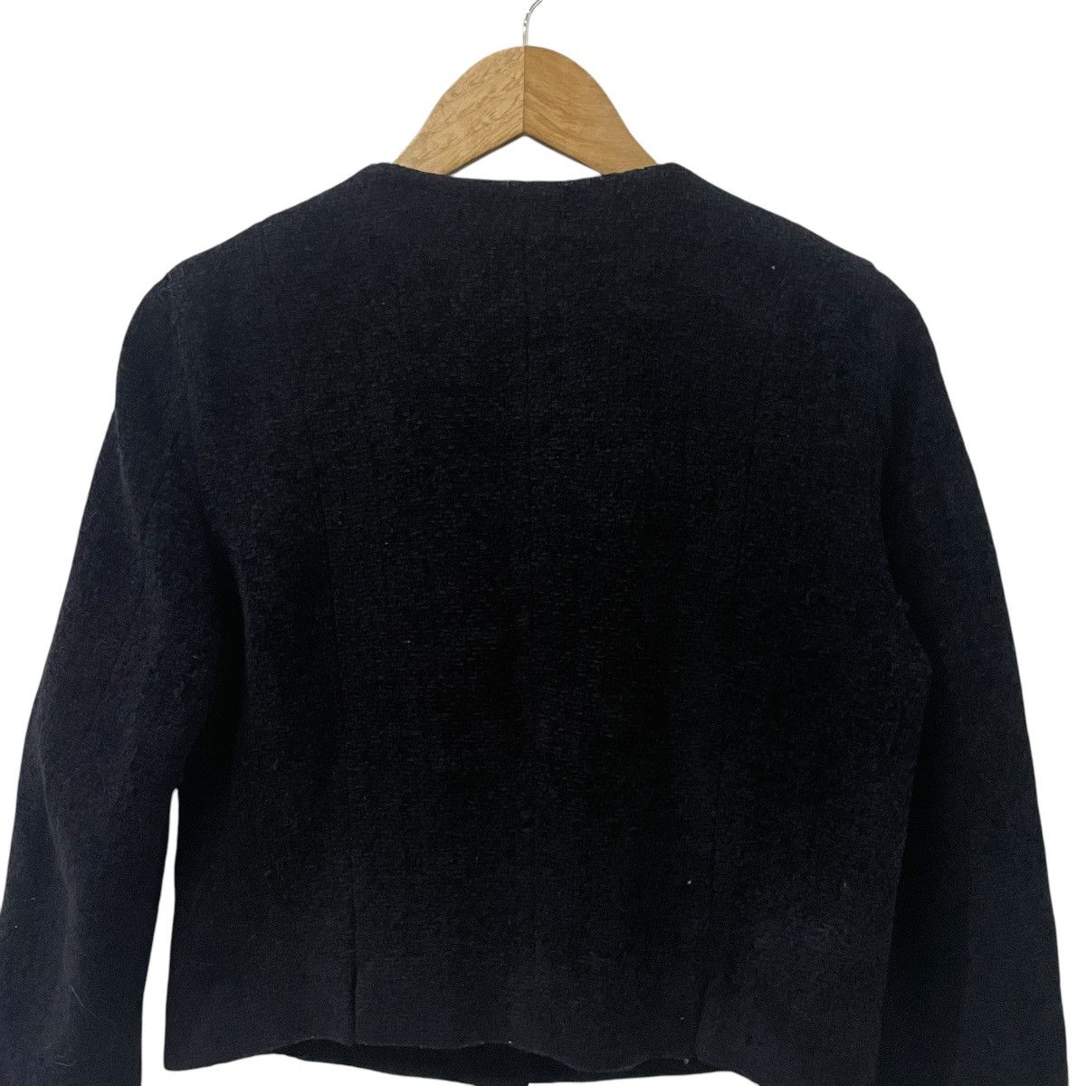 Issey Miyake Vintage Issey Miyake Is Tweed Jacket Size L / US 10 / IT 46 - 9 Thumbnail