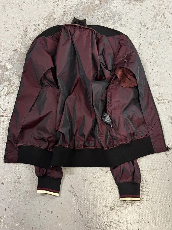 Prada 2010s Prada Bordeaux Nylon Bomber Jacket Size US S / EU 44-46 / 1 - 7 Thumbnail