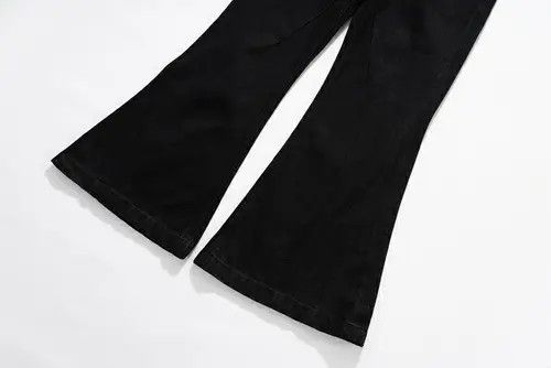 VIBE punk retro yuppie flared jeans Size US 36 / EU 52 - 8 Thumbnail