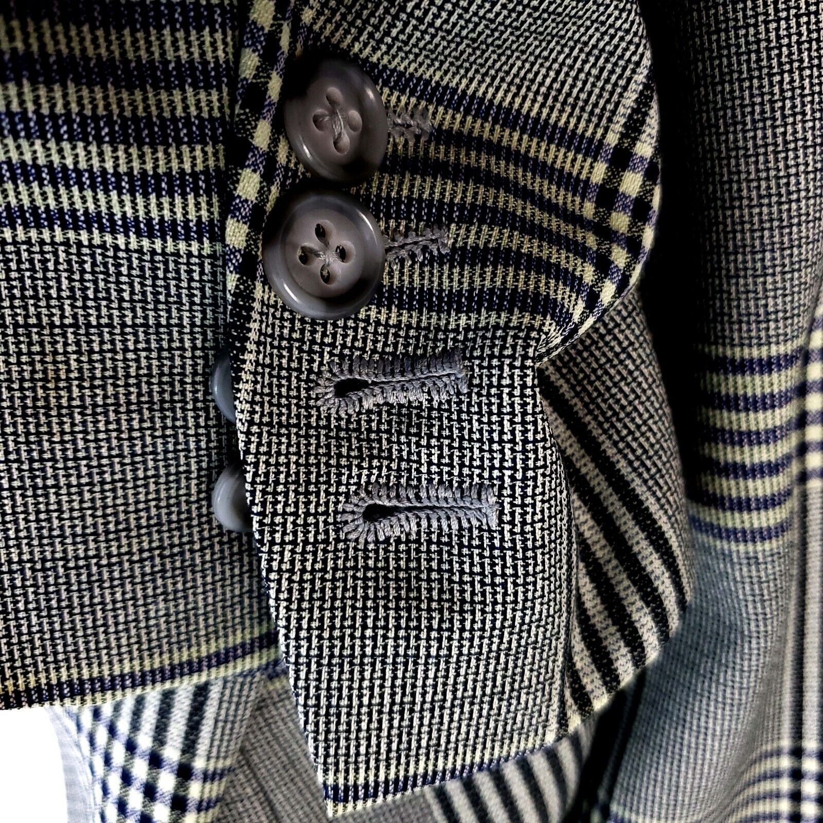 Ermenegildo Zegna DAMAGED Ermenegildo Zegna High Performance Wool 2 Button Bla Size 42L - 11 Thumbnail