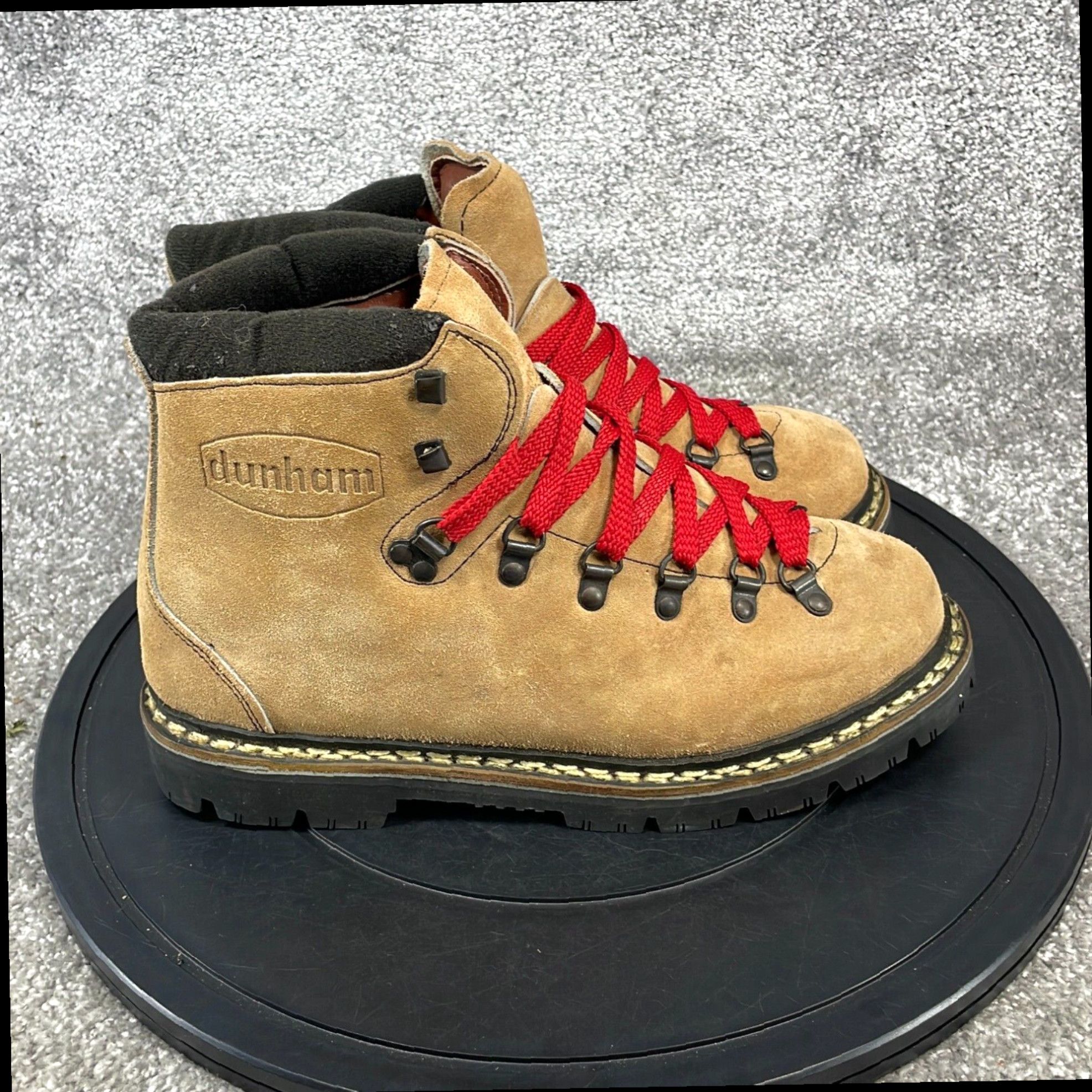 Vintage dunham hiking boots sales
