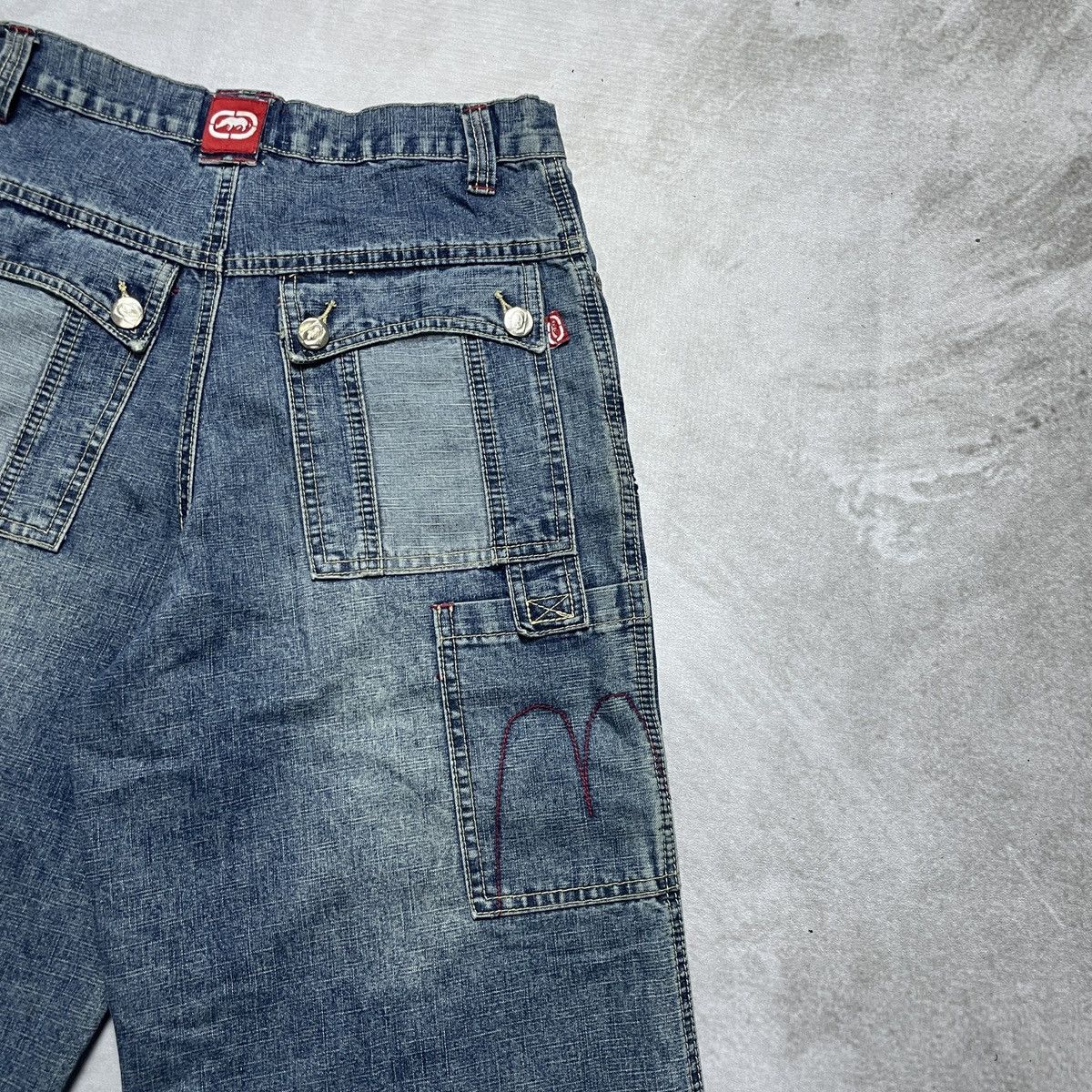 Ecko Unltd. × JNCO 2000’s Ecko Unltd Jorts pants Size US 27 - 8 Thumbnail