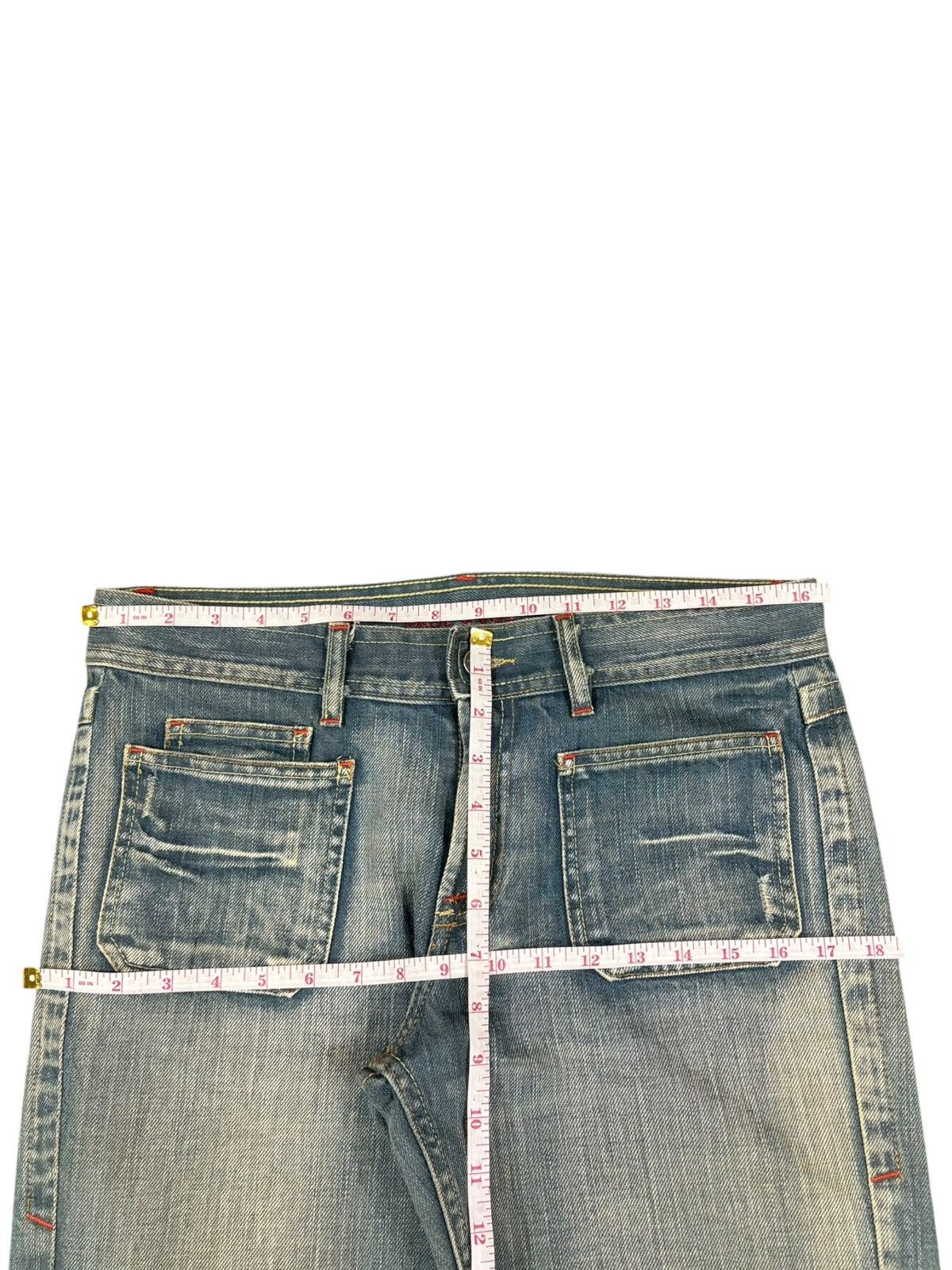 Paul & Joe Vintage Paul & Joe Bush Pant Mud Wash Bootcut Jeans Size US 32 / EU 48 - 11 Thumbnail