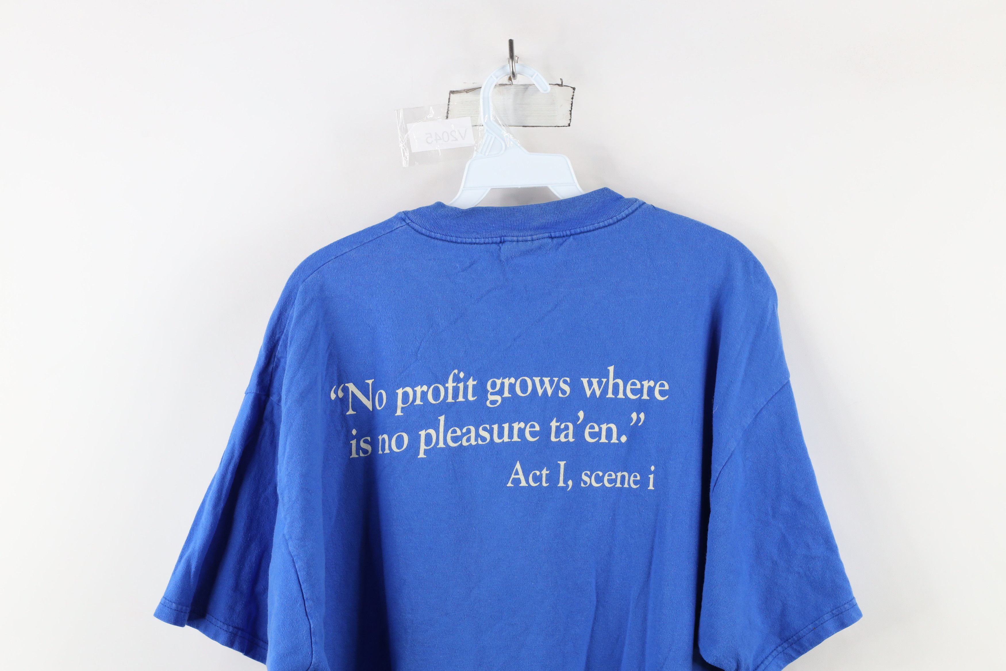 Vintage Vintage Y2K Shakespeare The Taming of the Shrew T-Shirt Size US XL / EU 56 / 4 - 8 Thumbnail