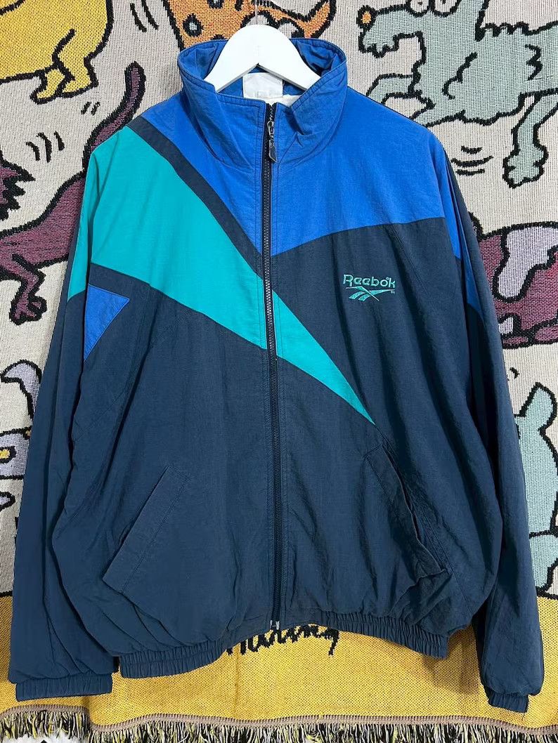 Reebok Vintage 90s Reebok Jacket size 2XL Size US XXL / EU 58 / 5 - 1 Thumbnail