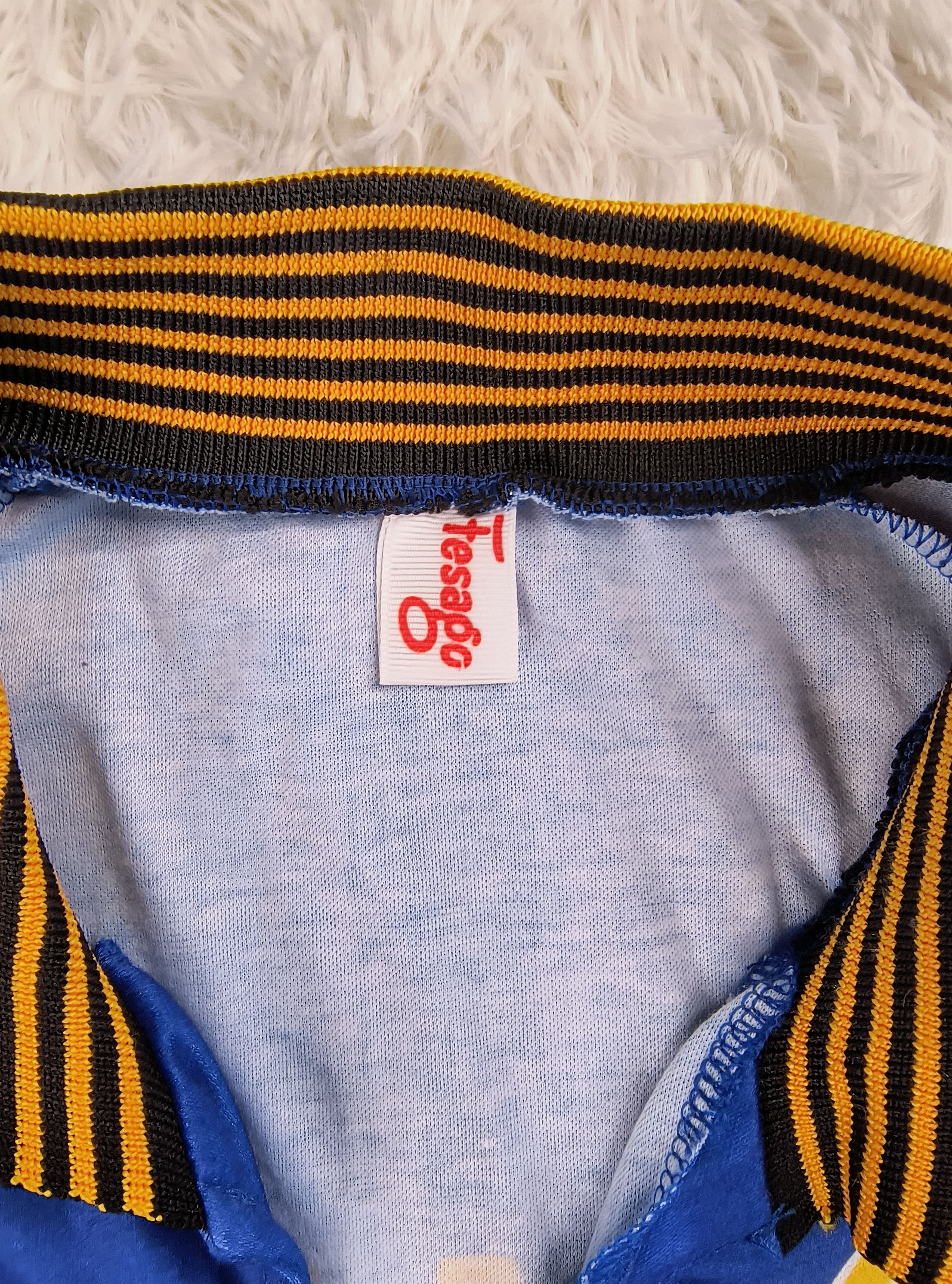 Vintage Vintage Fesago Tigres UANL #7 Barbadillo 1981/82 jersey Size US L / EU 52-54 / 3 - 4 Thumbnail