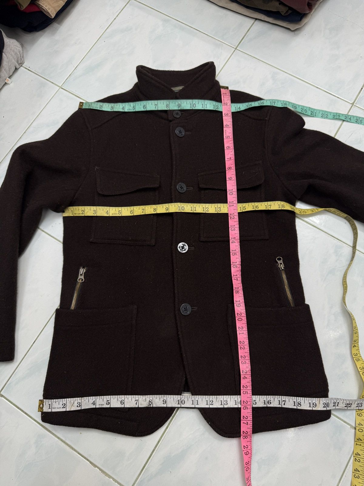 Denime 🔥🔥🔥ARCHIVE DENIME WOOL JACKET Size US S / EU 44-46 / 1 - 13 Thumbnail