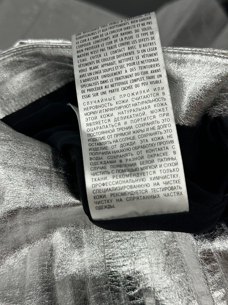 Gucci Gucci Silver pleated skirt Size 28" / US 6 / IT 42 - 6 Thumbnail