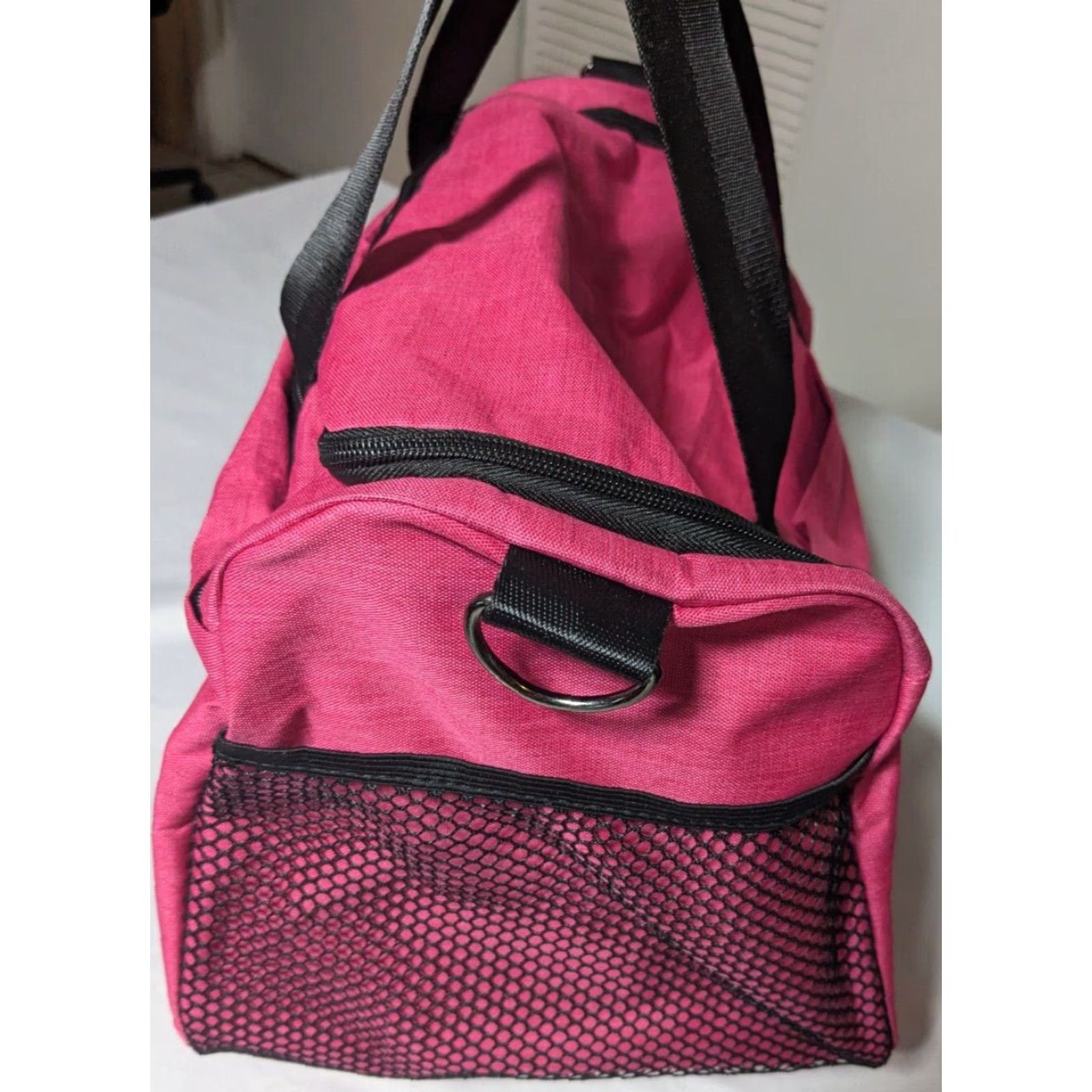 Pinko KEE SPENCE Women Pink Duffle Bag Large EUC Size ONE SIZE - 5 Thumbnail