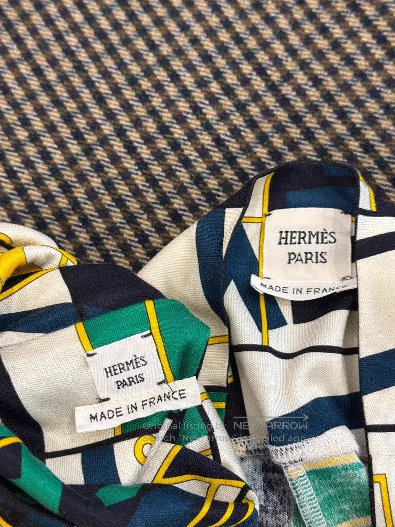 Hermes Hermes Silk Ski Underwear Set Size XXS / US 00 / IT 34 - 2 Thumbnail