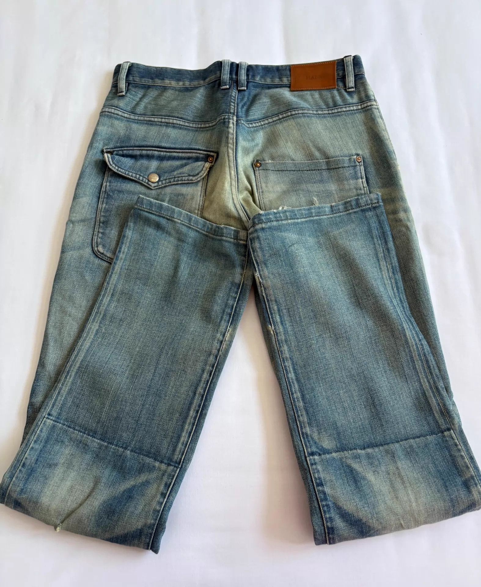 Habitat Halb Kiminori Morishita Vintage Wash Jeans 78/107 Size US 32 / EU 48 - 6 Thumbnail