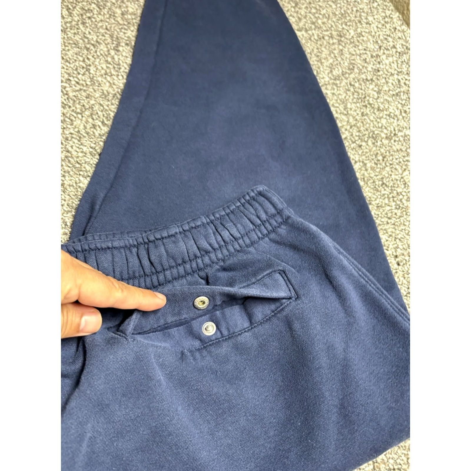 Nike Nike Club Fleece Joggers Pants Mens Large Blue Sweatpants CJ1616 Size US 33 - 4 Thumbnail