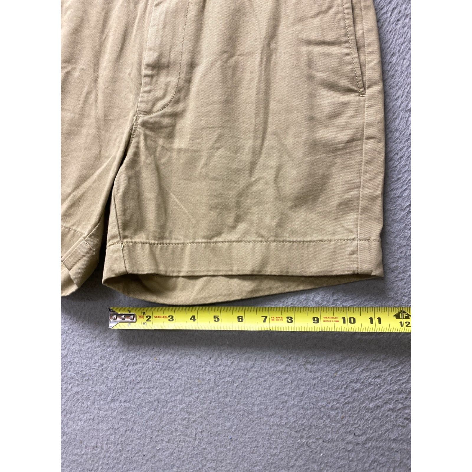 J.Crew J Crew Shorts Mens Size 33 Tan Chino Short Preppy Golf Summer /130-13 Size US 33 - 5 Thumbnail