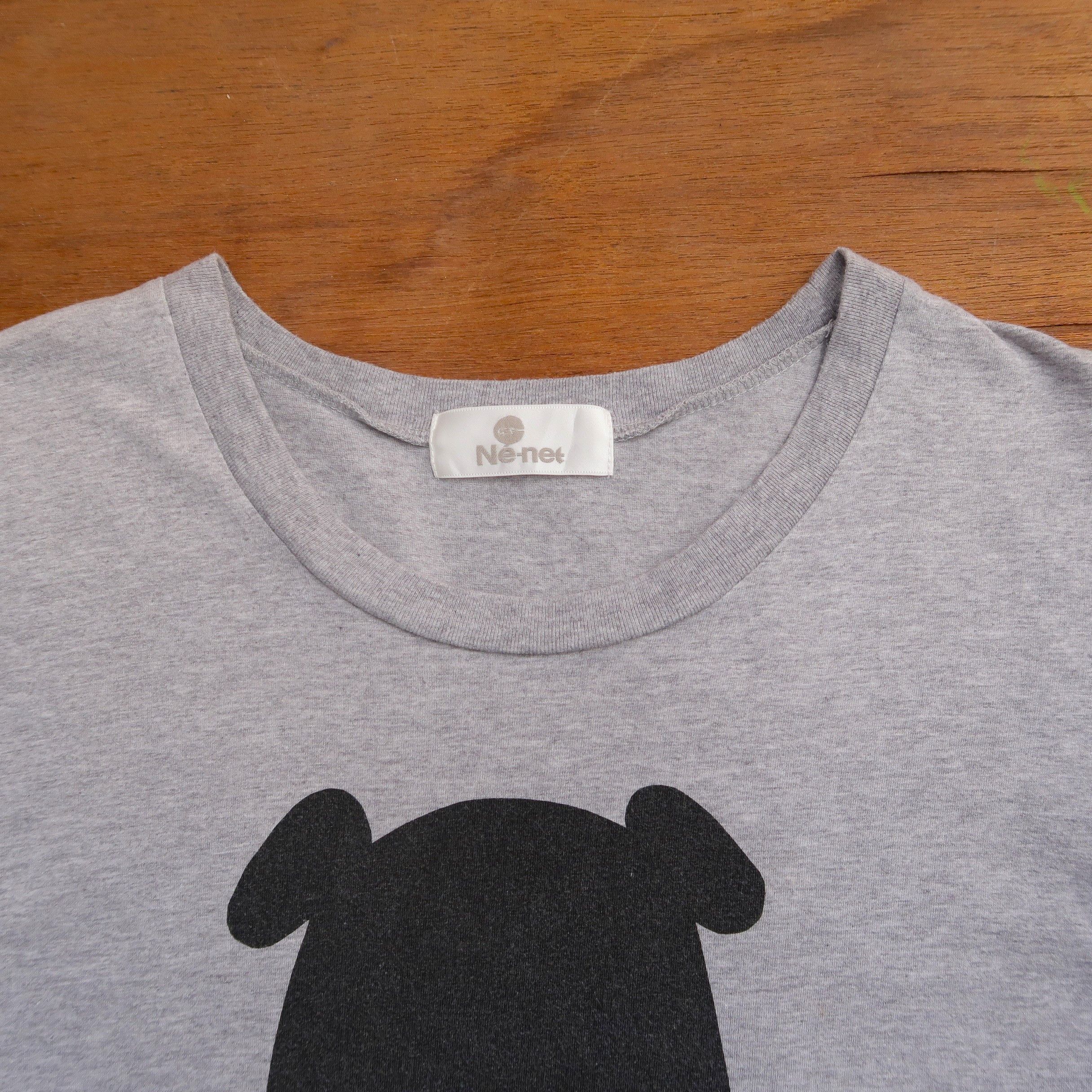 Ne-Net Vintage Ne-net Issey Miyake Cat Pig Art T-Shirt Size US S / EU 44-46 / 1 - 3 Thumbnail