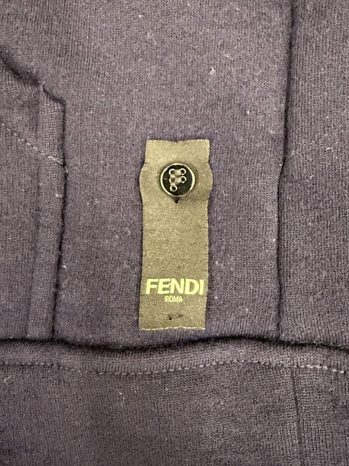 Fendi Fendi Shearling Logo Hoodie Size US M / EU 48-50 / 2 - 3 Thumbnail