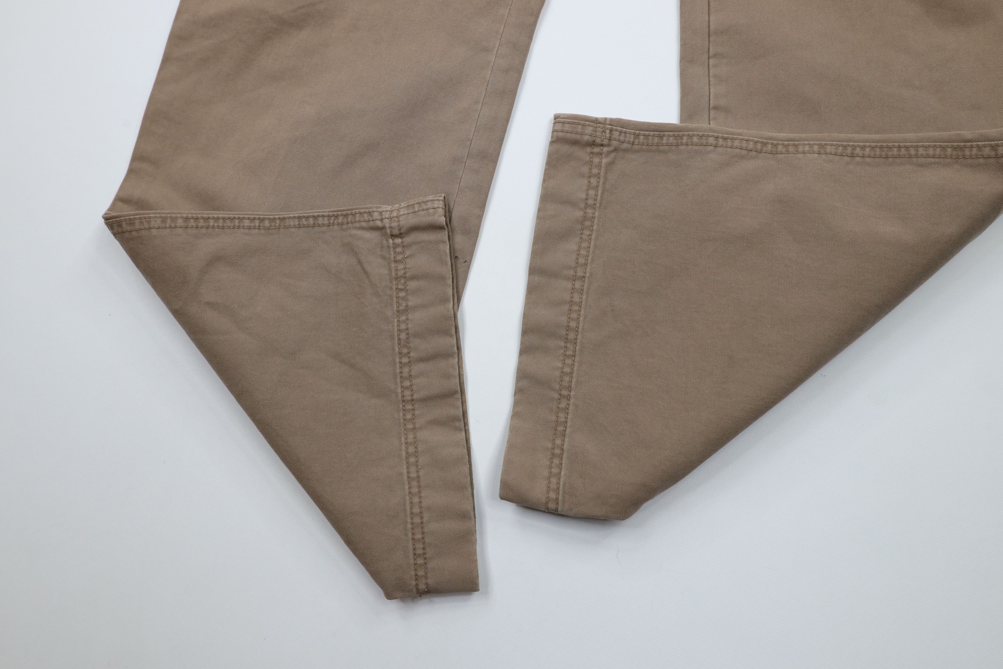 J.Crew × Vintage Vintage J Crew Bootcut Wide Leg Chino Pants Brown Cotton Size US 36 / EU 52 - 5 Thumbnail