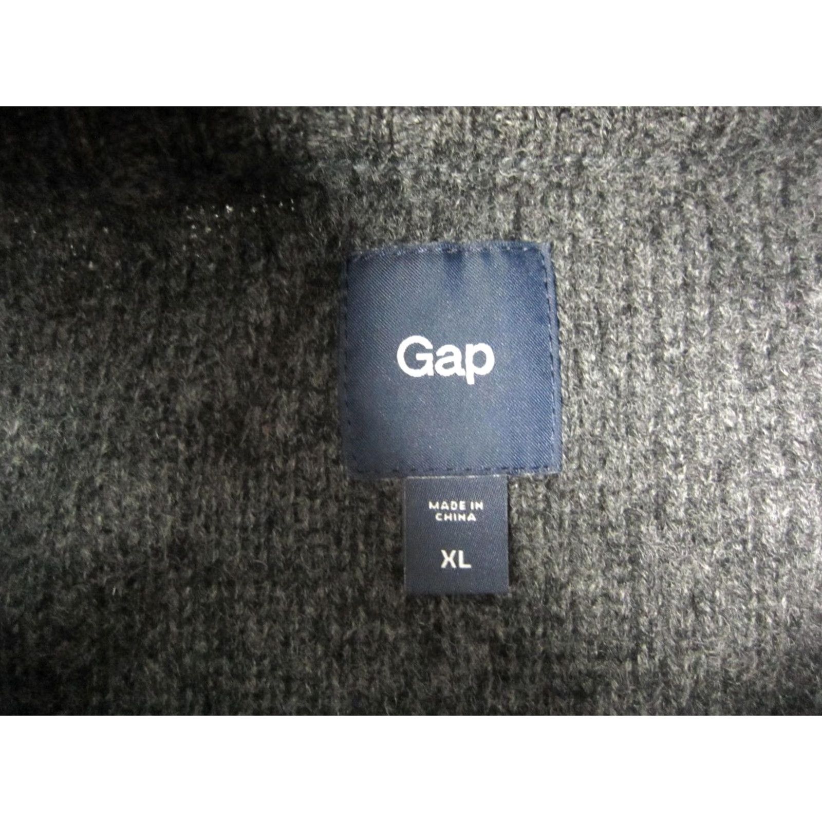 Gap GAP Cardigan Mens XL Gray 100% Lambs Wool Button Up Sweater Casual Size US XL / EU 56 / 4 - 4 Thumbnail