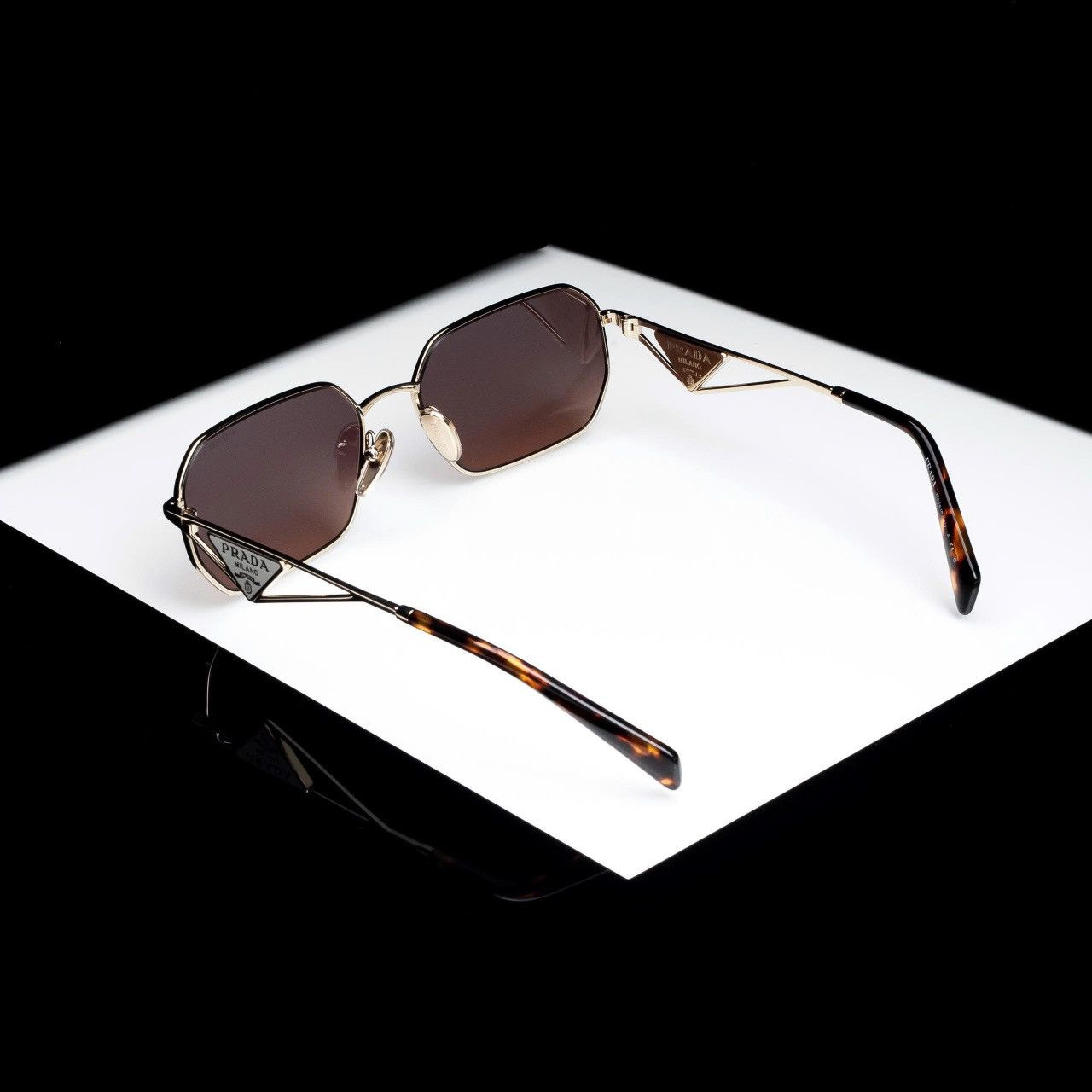 Prada PRADA 0PR A51S ZVN50C SUNGLASSES Size ONE SIZE - 4 Thumbnail