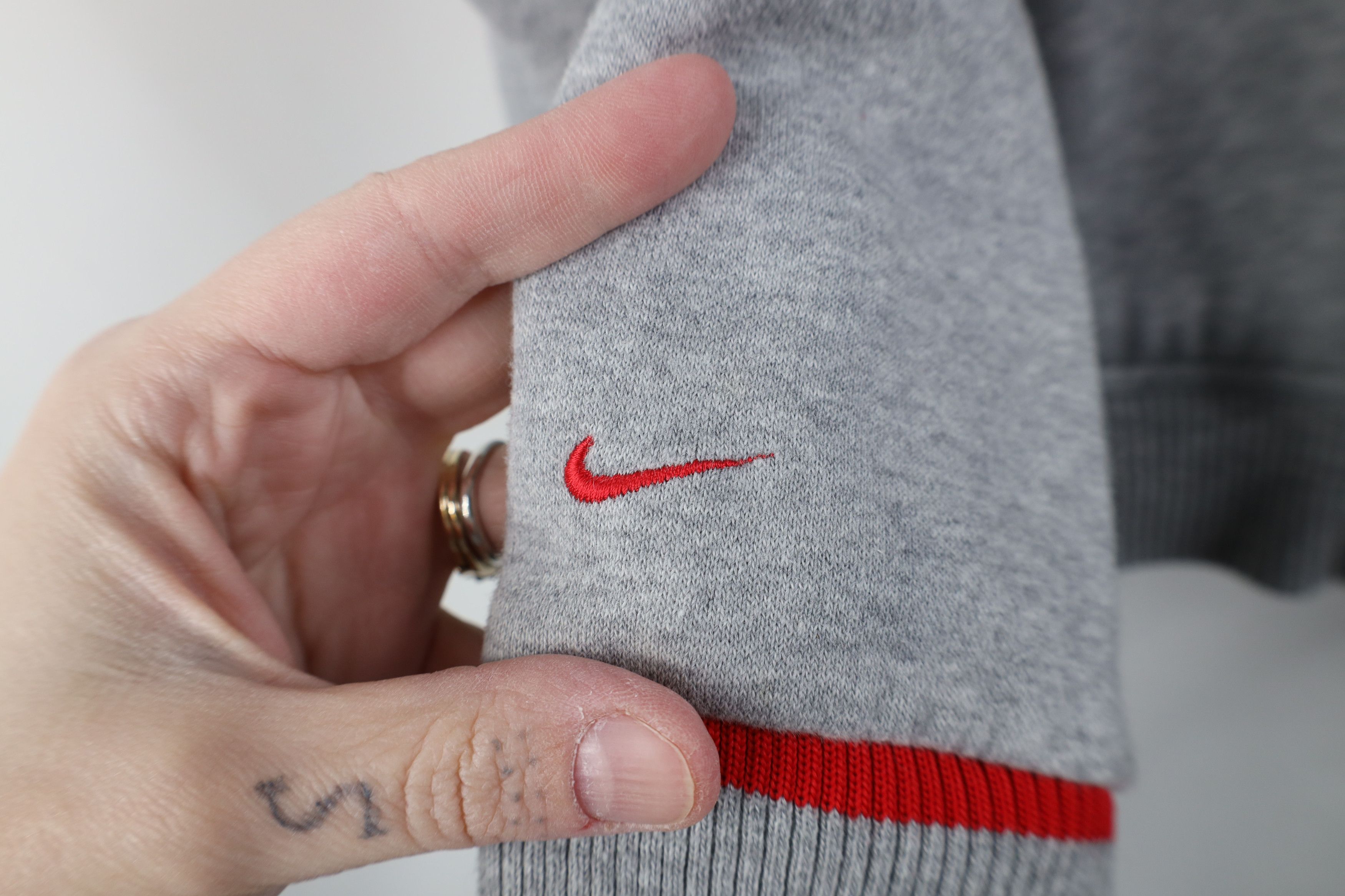 Nike Vintage Nike Scott Mini Swoosh Ohio State University Hoodie Size L / US 10 / IT 46 - 6 Thumbnail