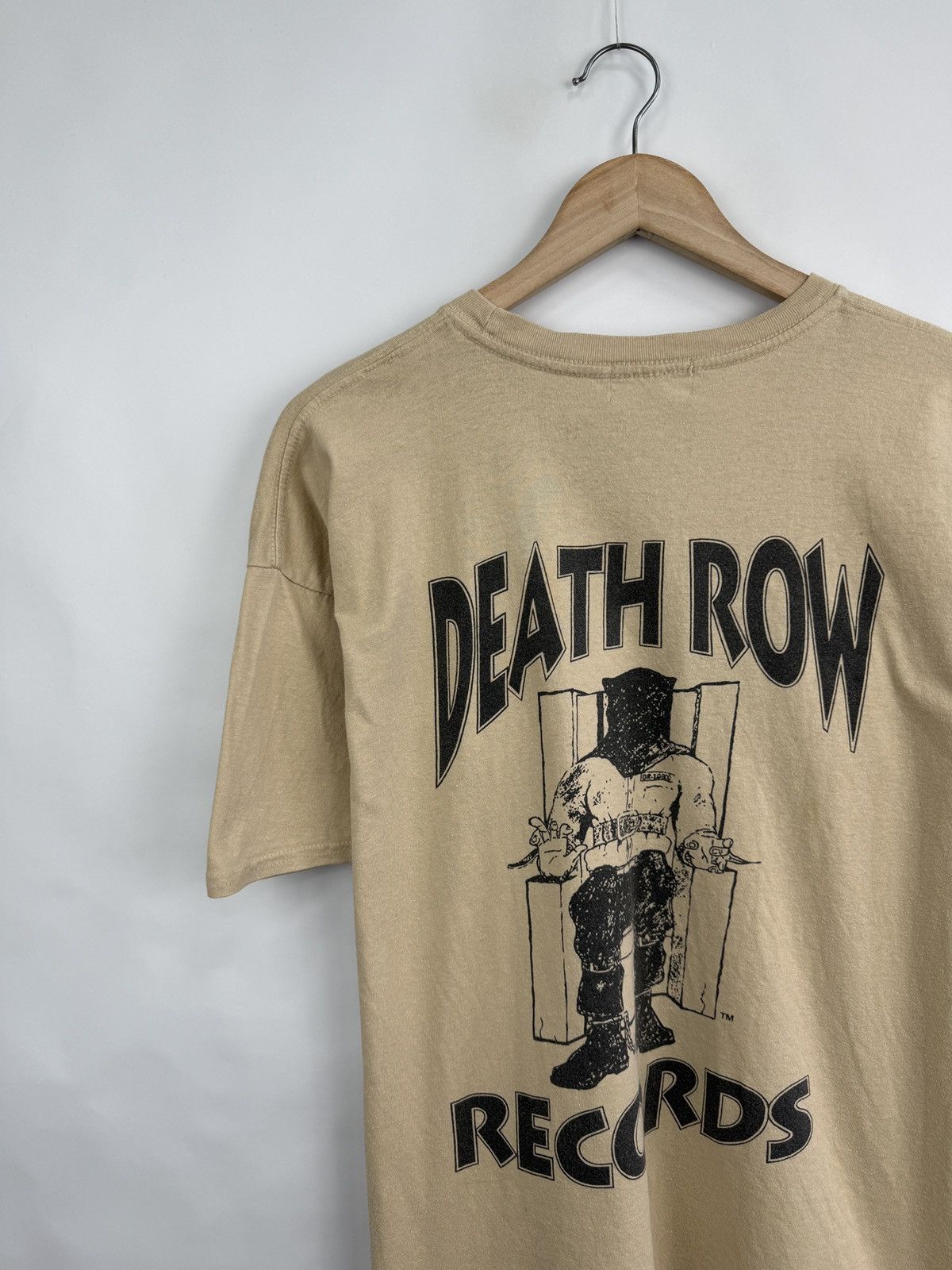 Death Row Records 🇺🇸 Vintage Y2K Death Row Records T-Shirt Hype Vtg Rare Retro Size US M / EU 48-50 / 2 - 3 Thumbnail