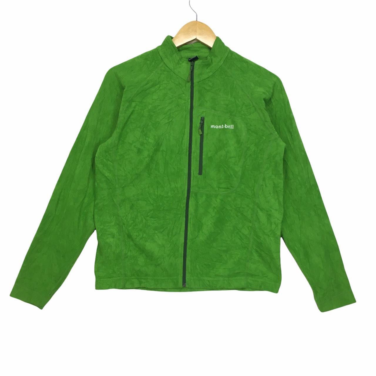 Montbell Vtg MONT-BELL Zip Up Fleece Jacket Spell Out Streetwear Size S / US 4 / IT 40 - 1 Thumbnail