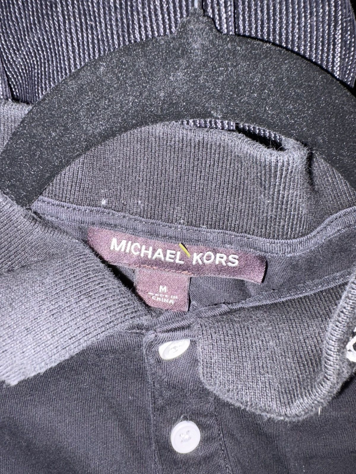 Michael Kors Michael Kors black polo shirt Size US M / EU 48-50 / 2 - 3 Thumbnail