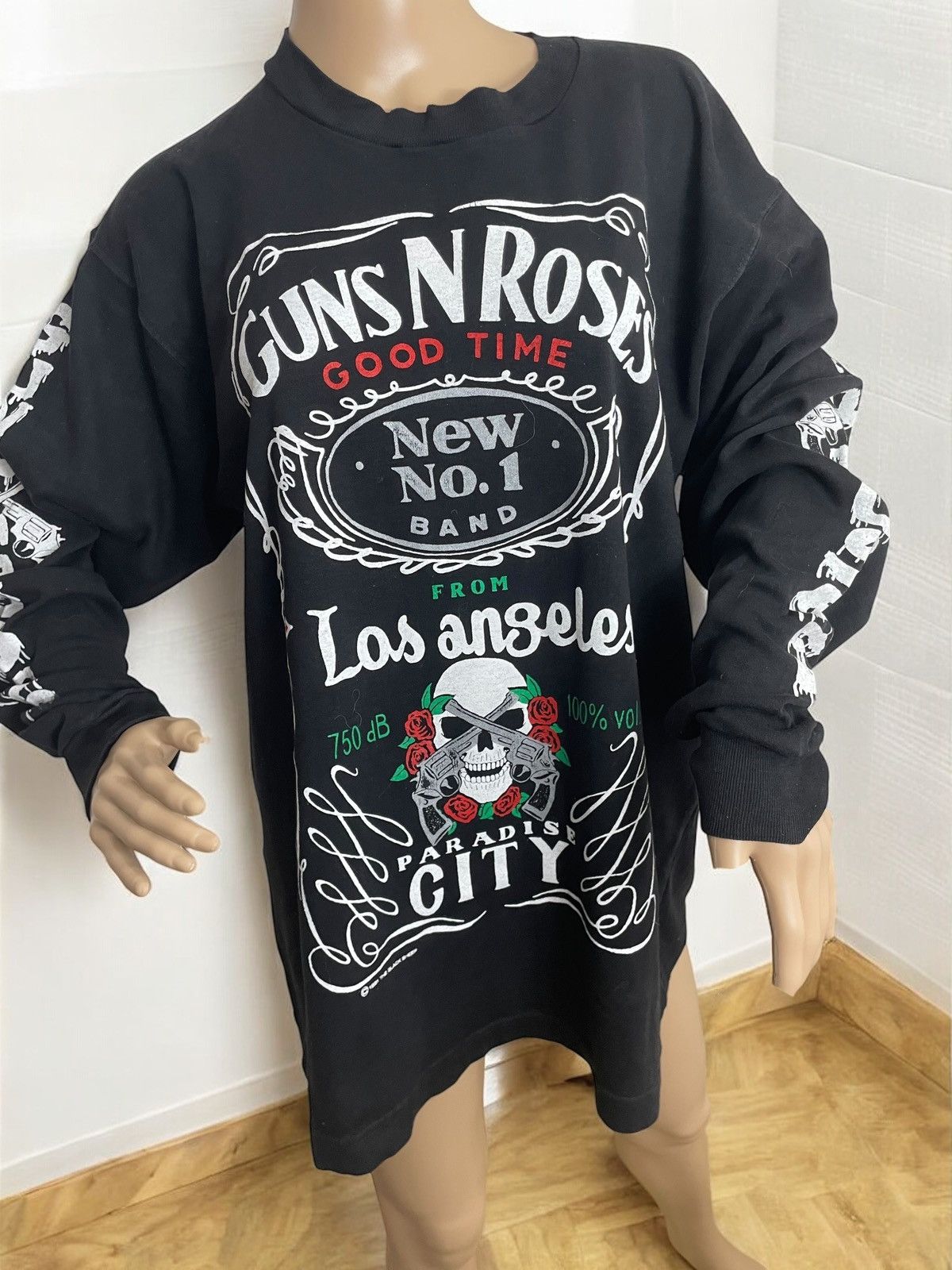 Guns N' Roses guns n’ roses 1991 rare vintage long sleeve the black sheep” Size US L / EU 52-54 / 3 - 3 Thumbnail